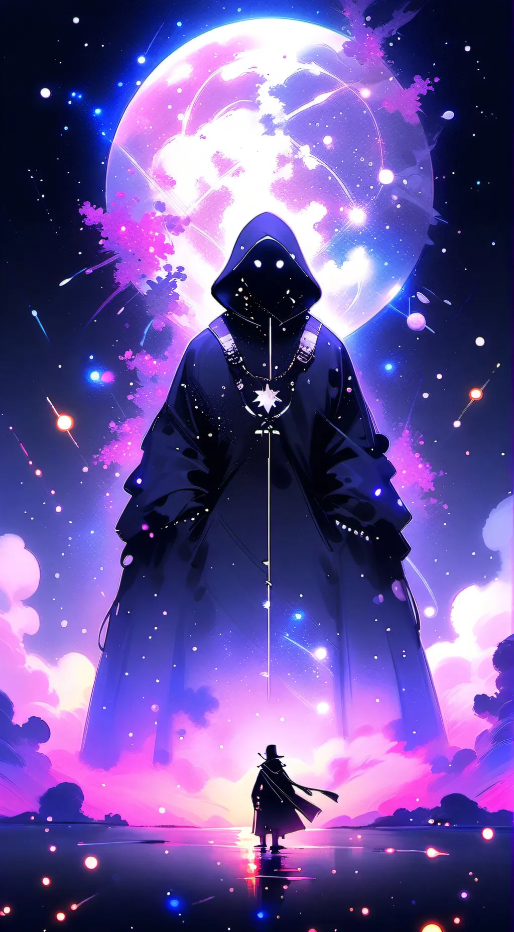 ai character: No.100000000000000 background