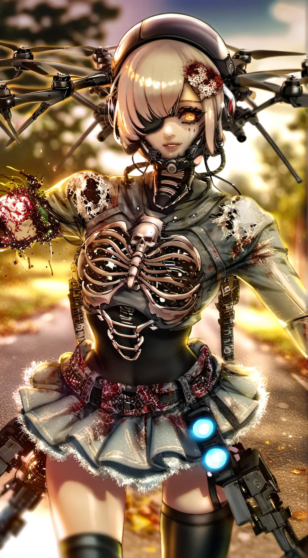 ai character: cyn md background