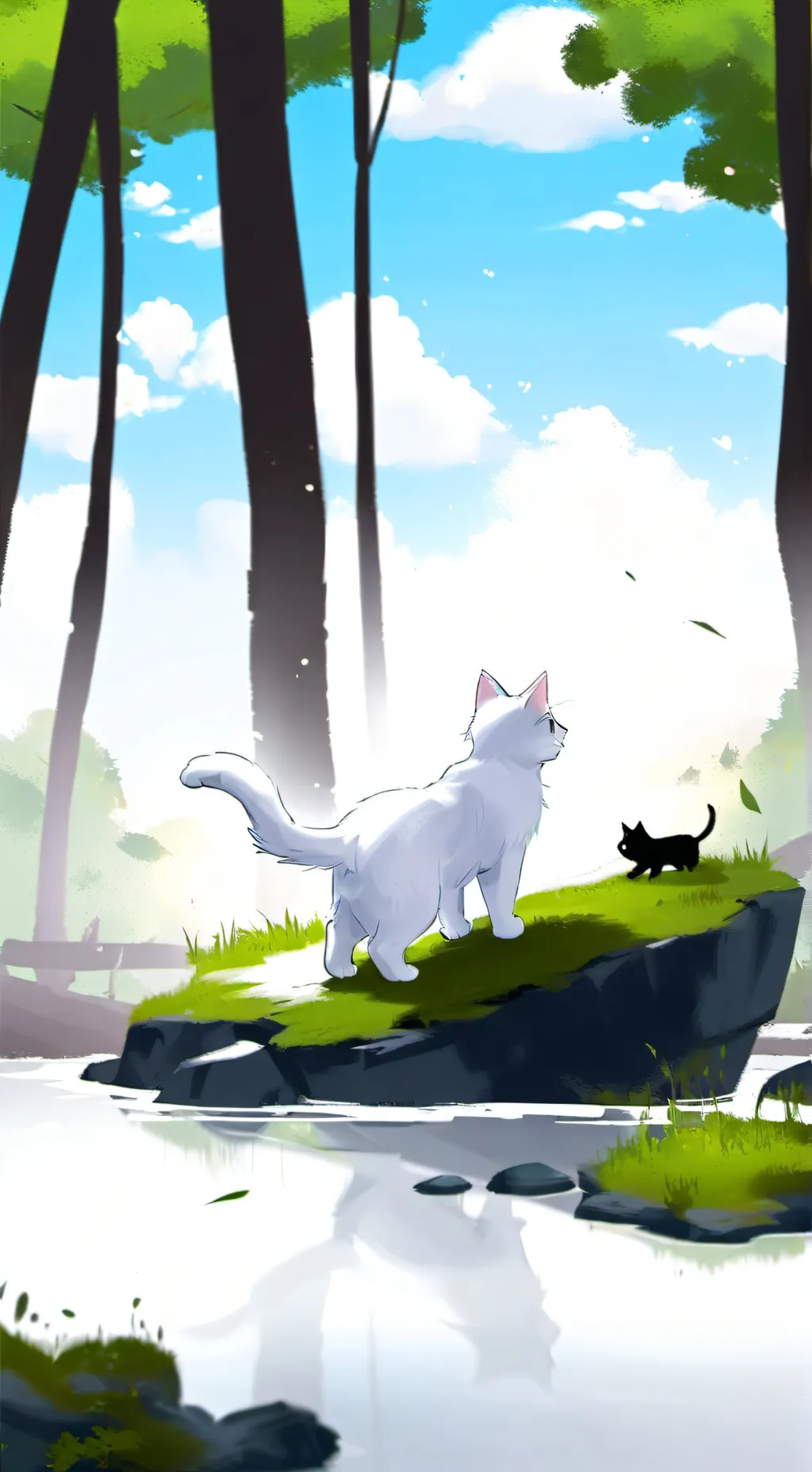 ai character: Gubby- realistic background