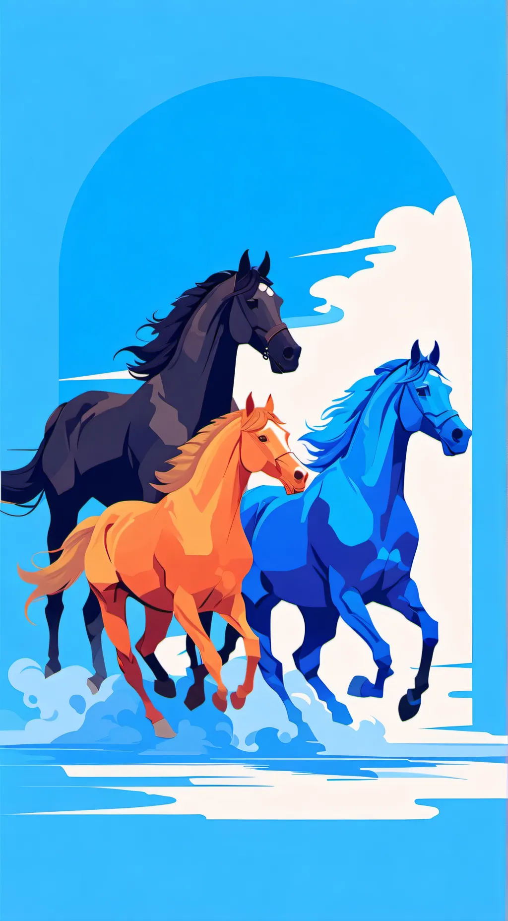 ai character: Horse Racers Plus background