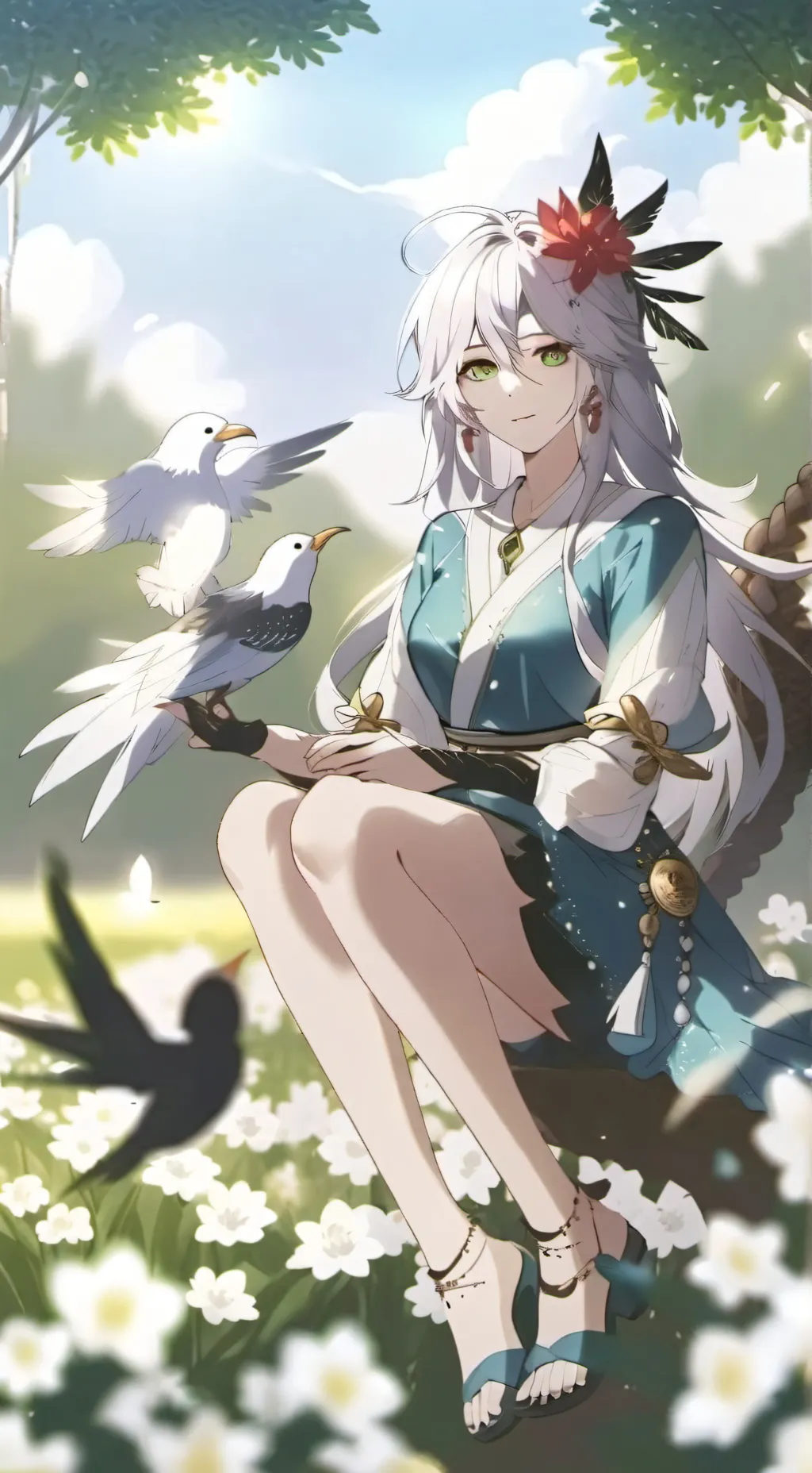 ai character: emilia background
