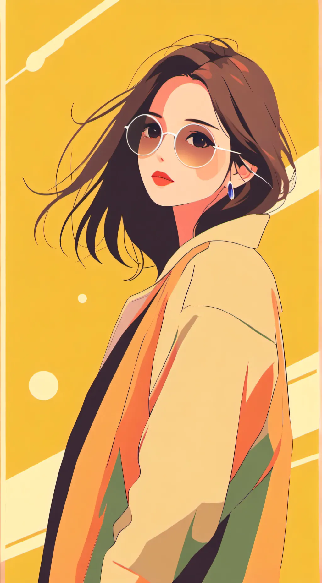 ai character: School ￼￼ background