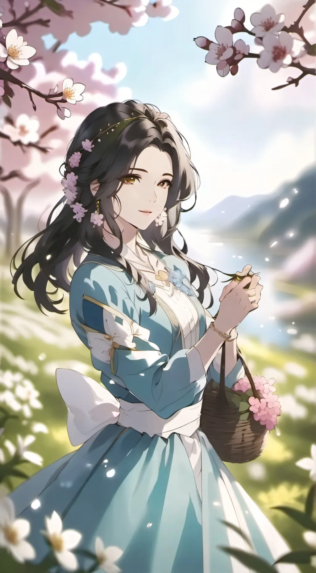 ai character: Lina  background