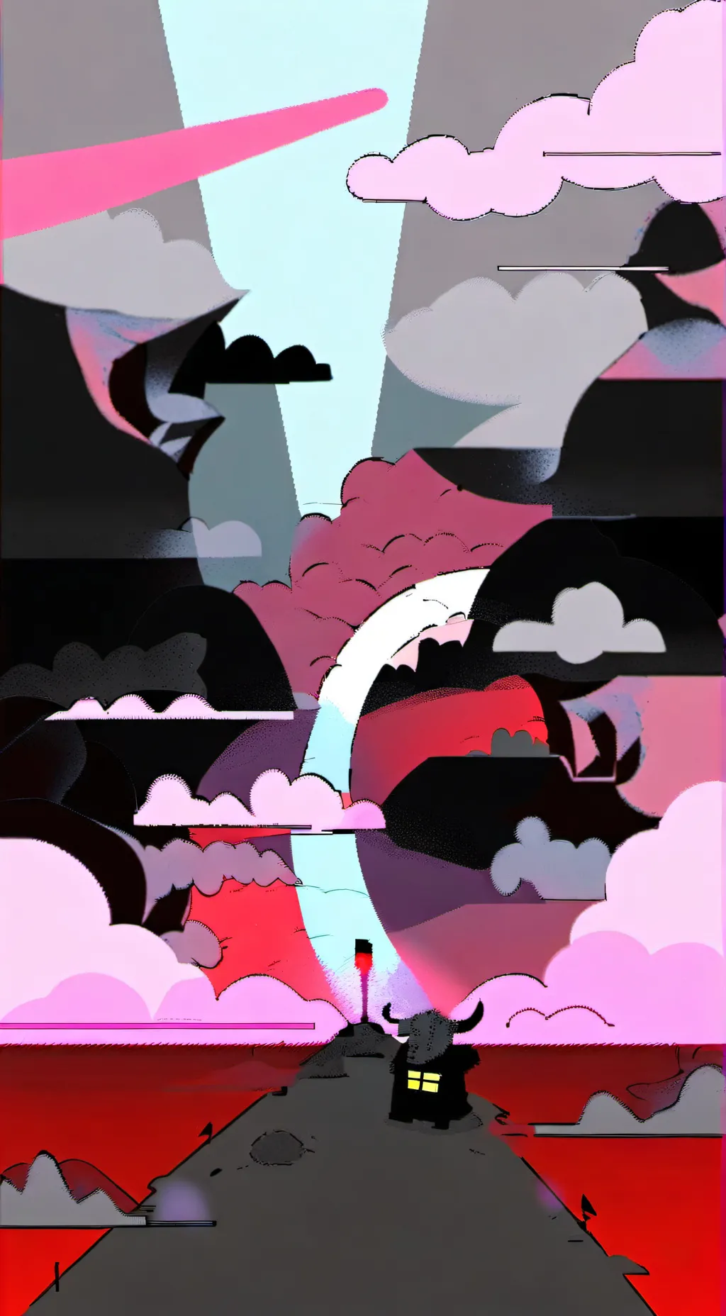 ai character: только да background