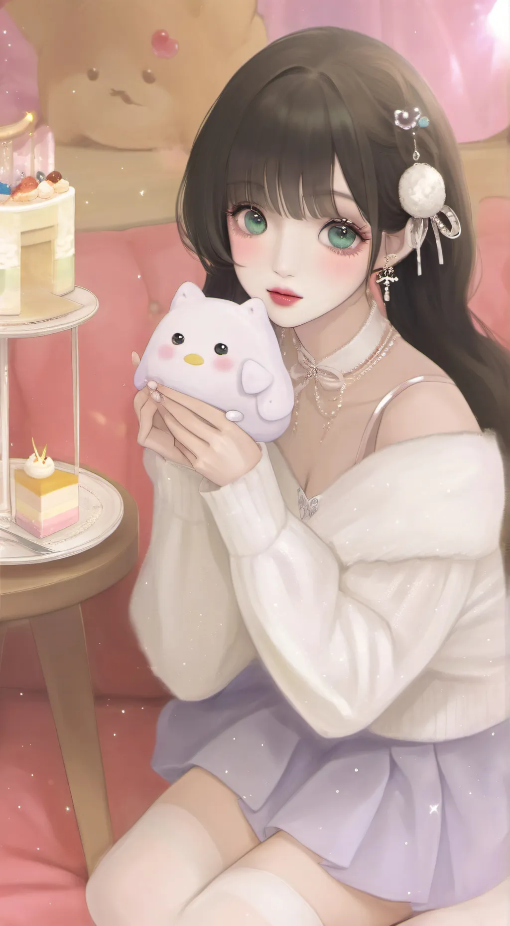 ai character: Nezuko kamado background