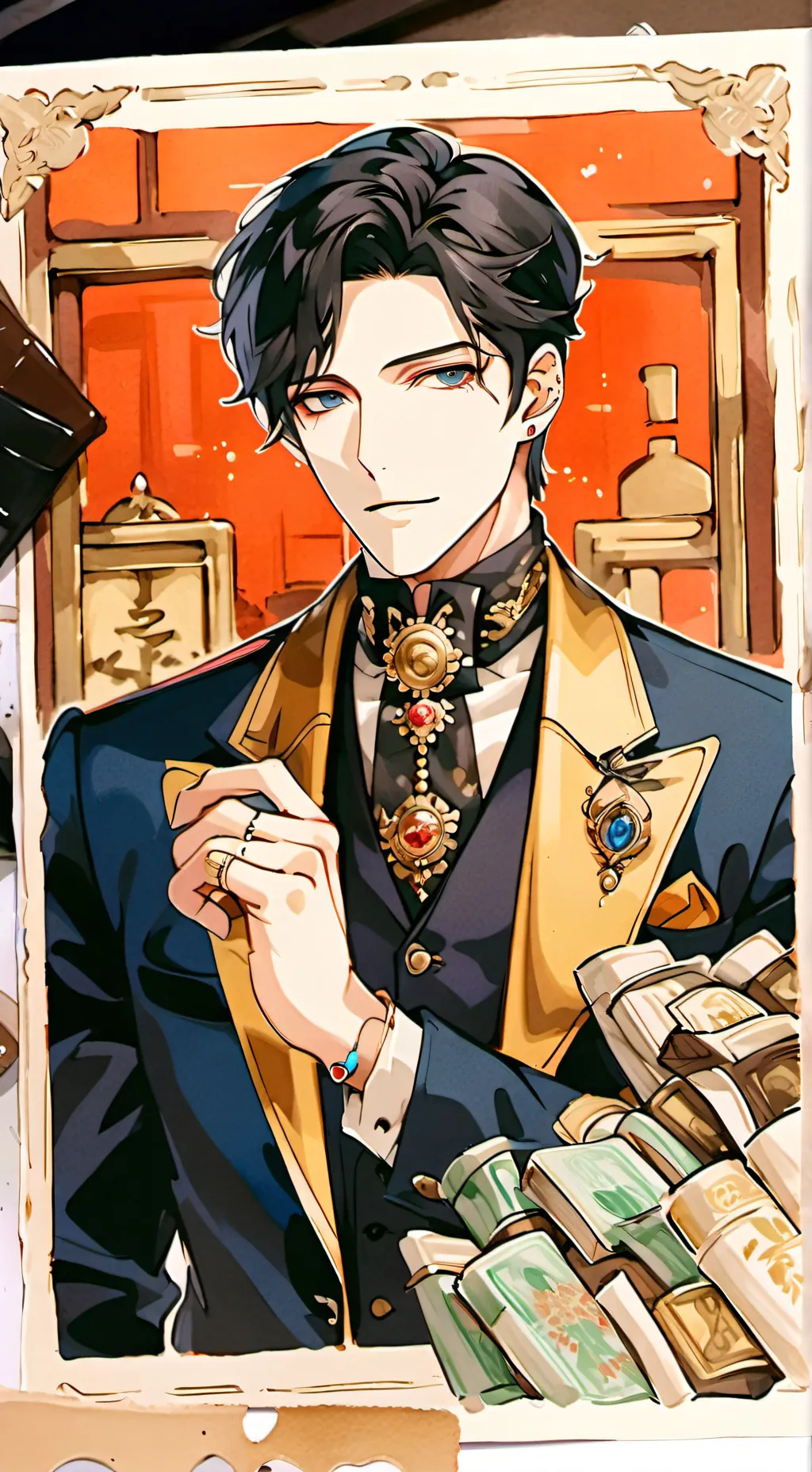 ai character: 𝔹𝕖𝕟 background