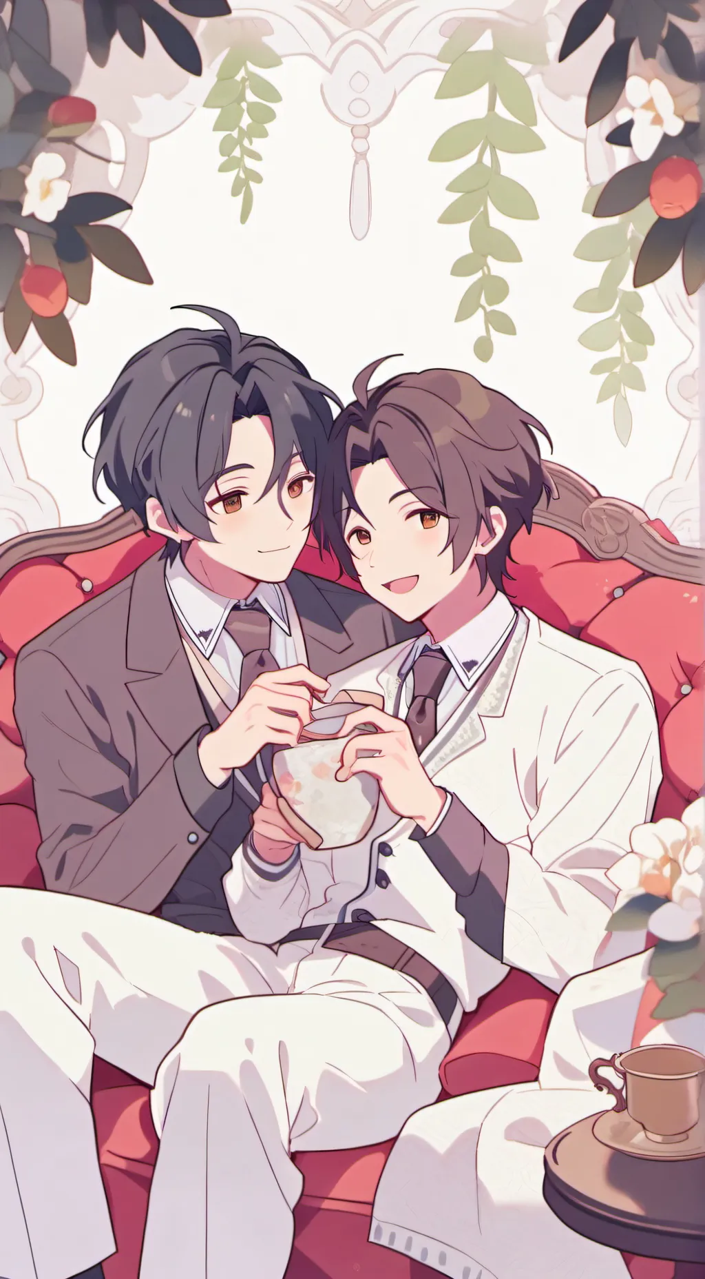 ai character: Elliot and Nick background