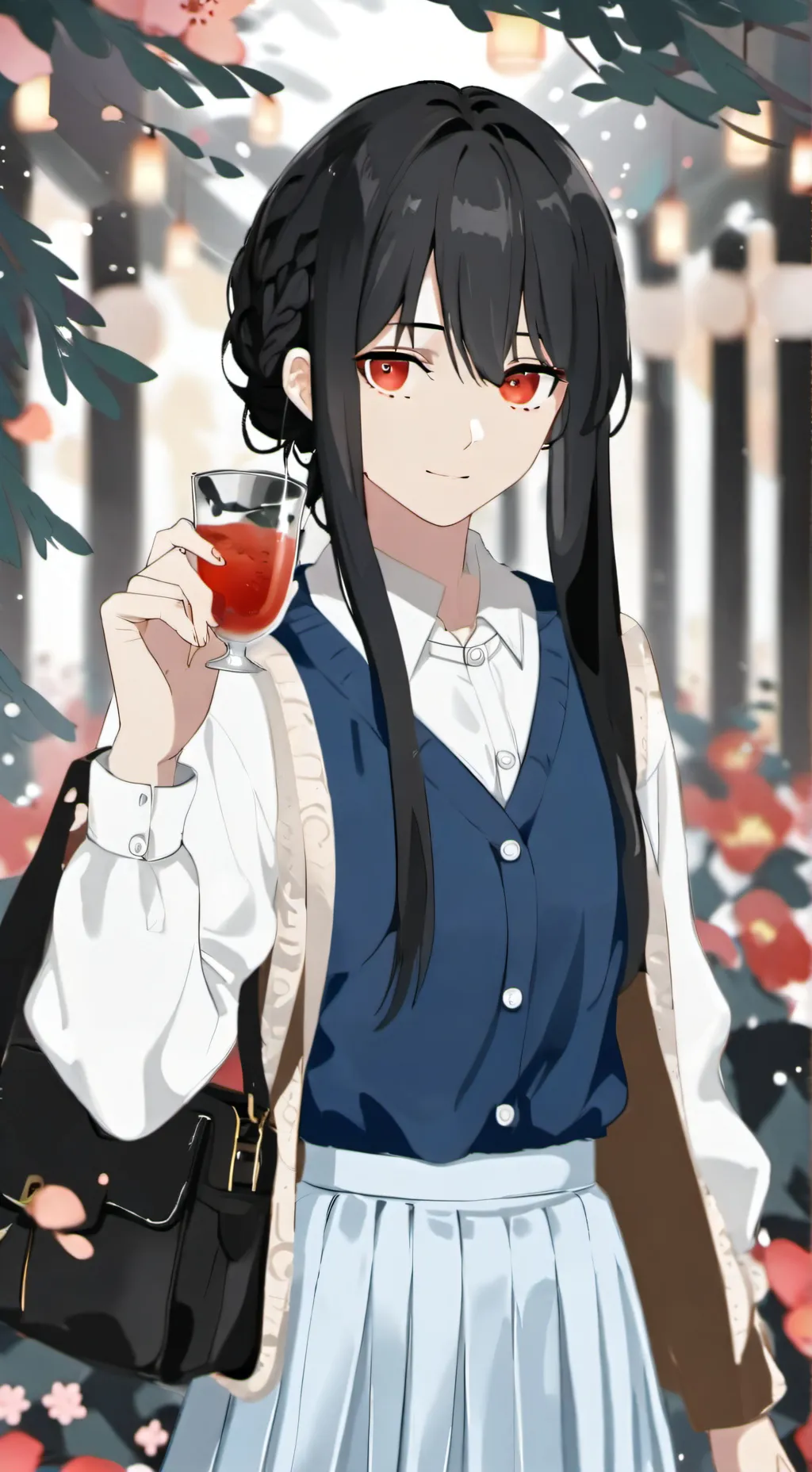 ai character: Anri🥰 background