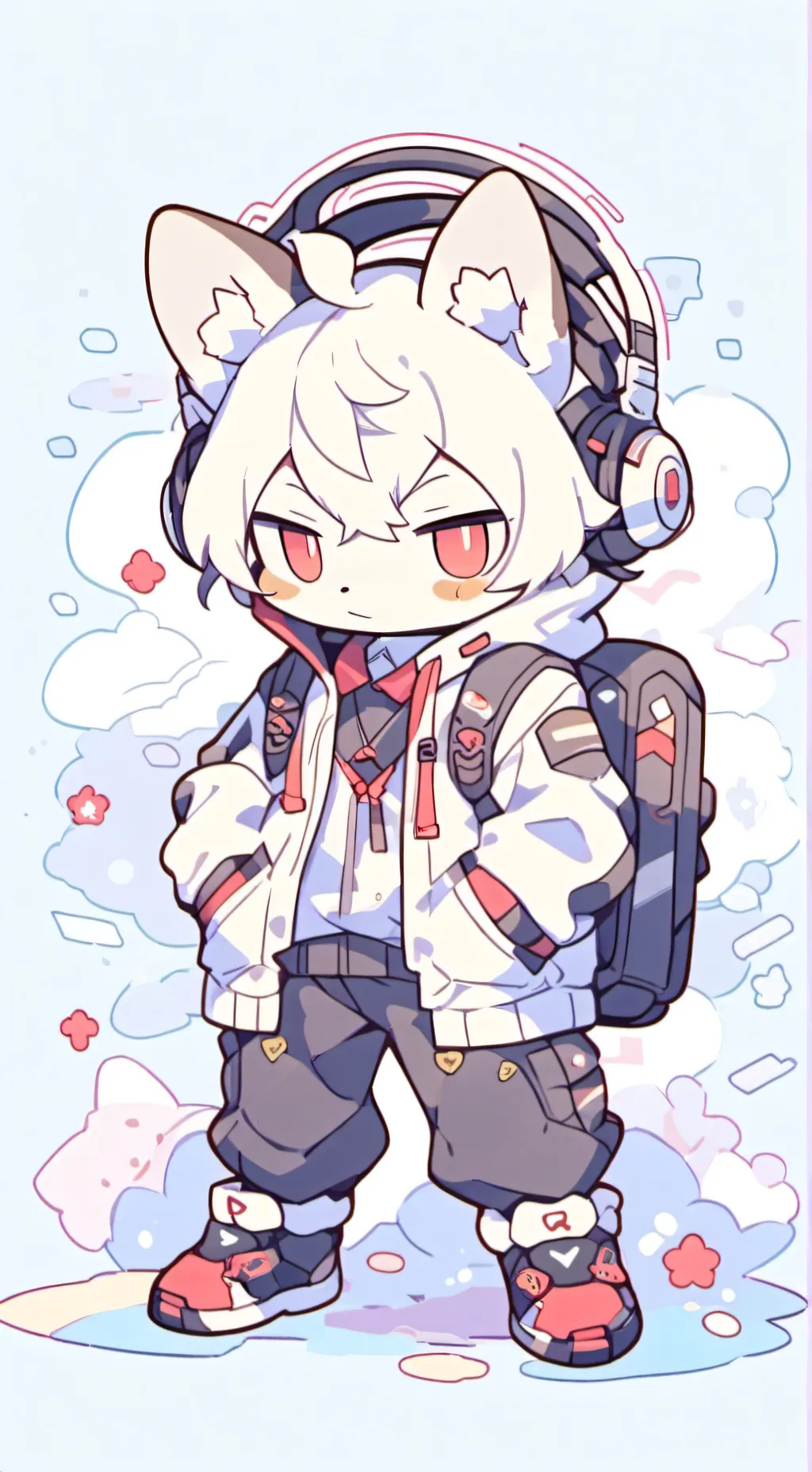 ai character: gamer brother background