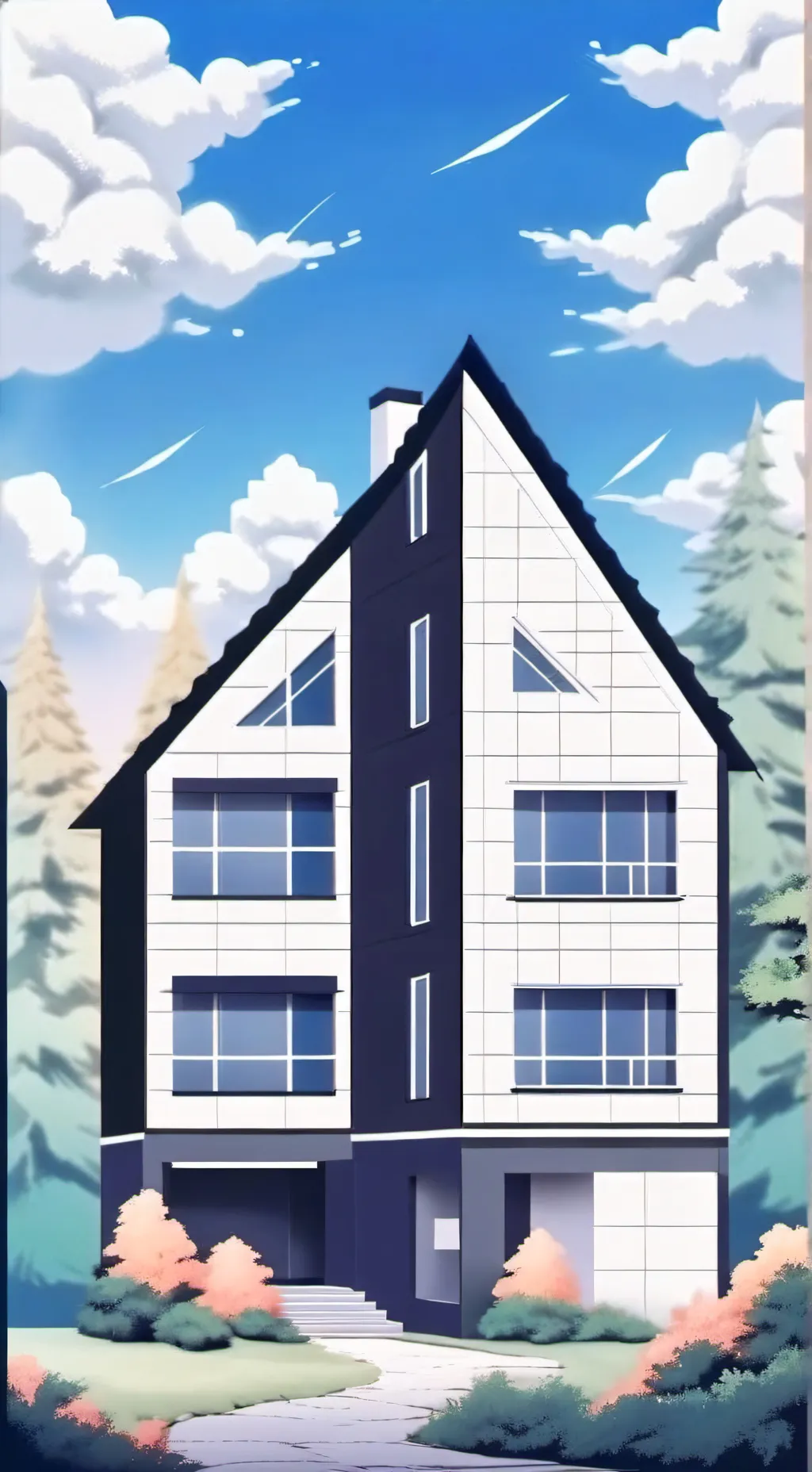 ai character: Loud house wedding background