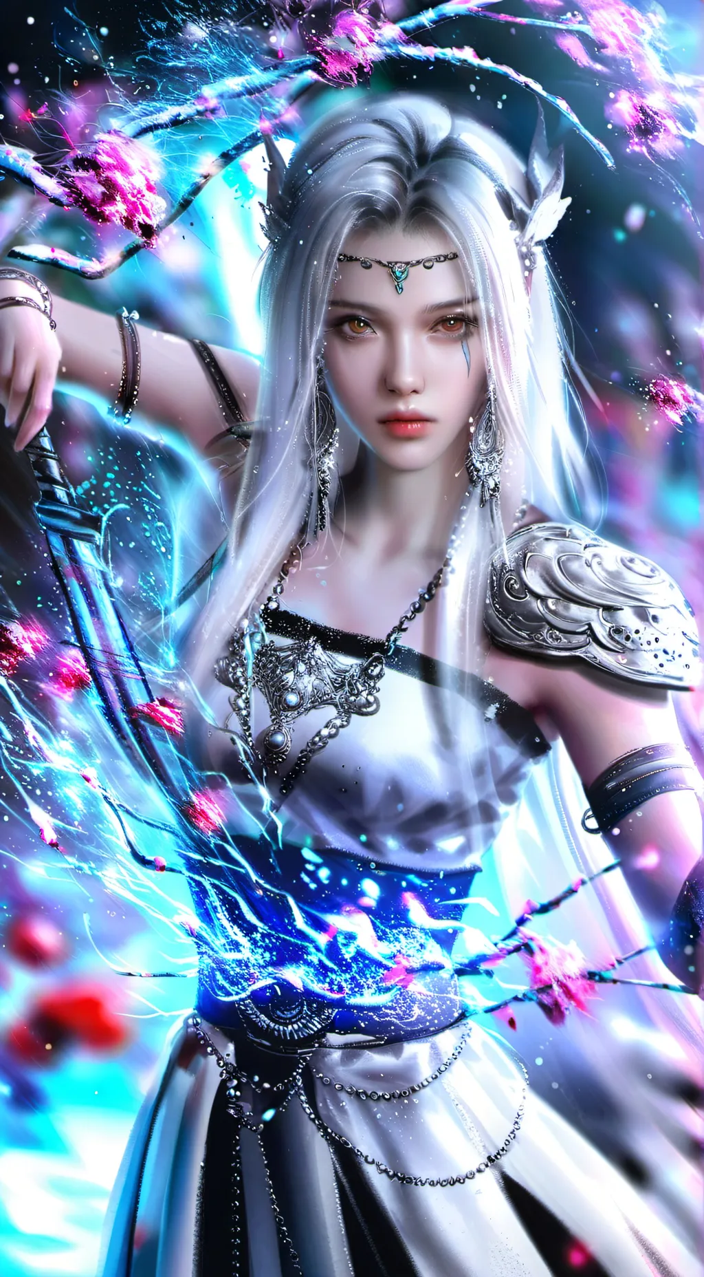 ai character: LUCIA background