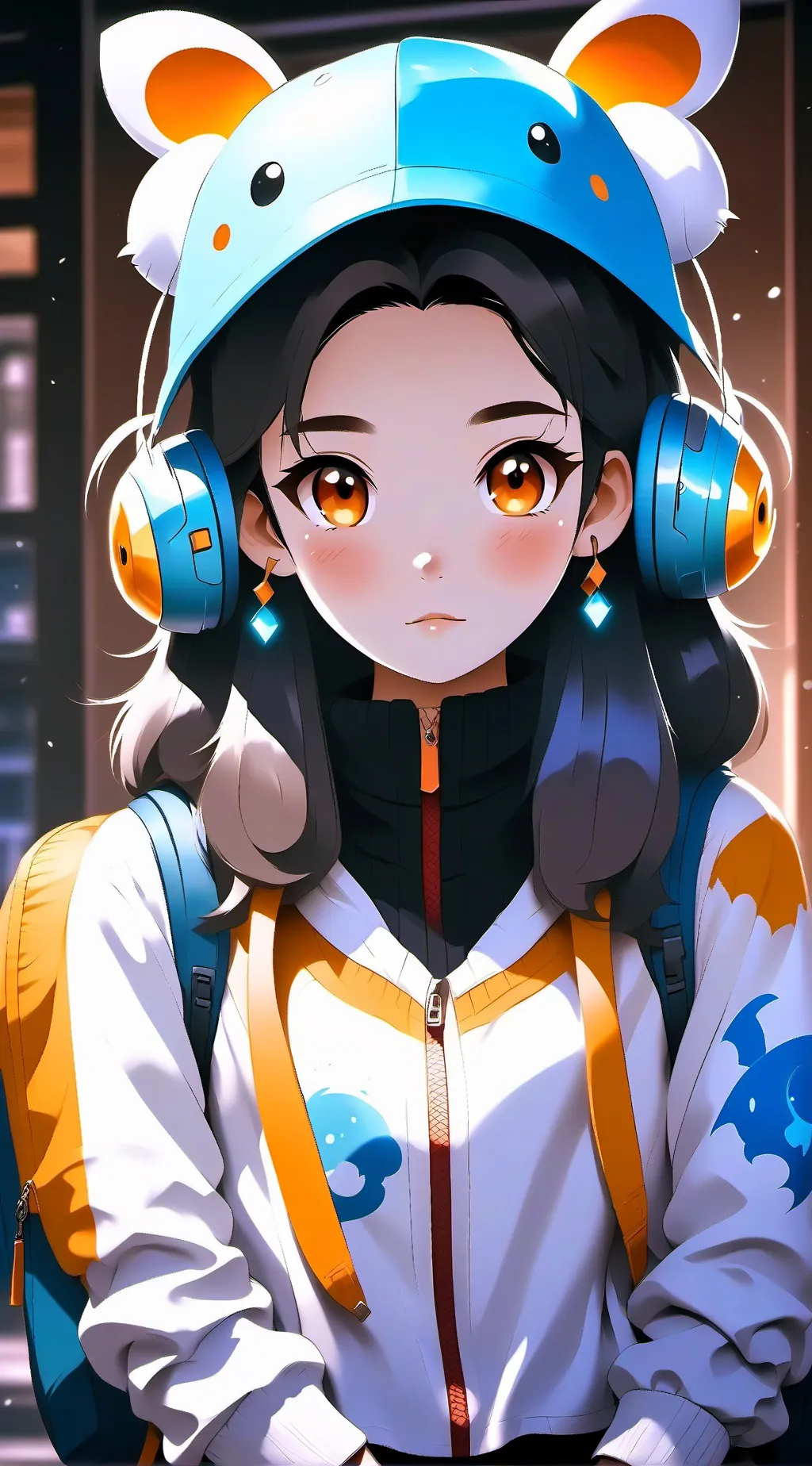 ai character: lily background