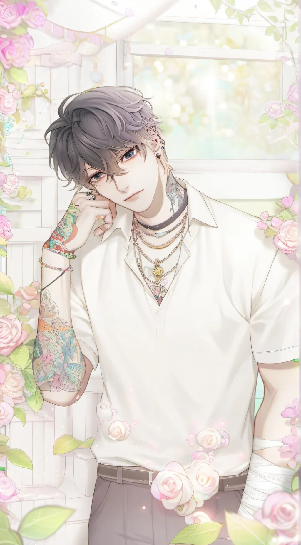 ai character: Erosa  background