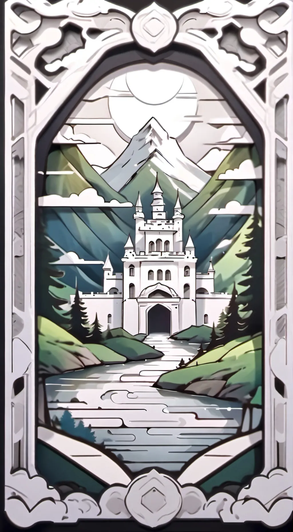 ai character: F meets s background