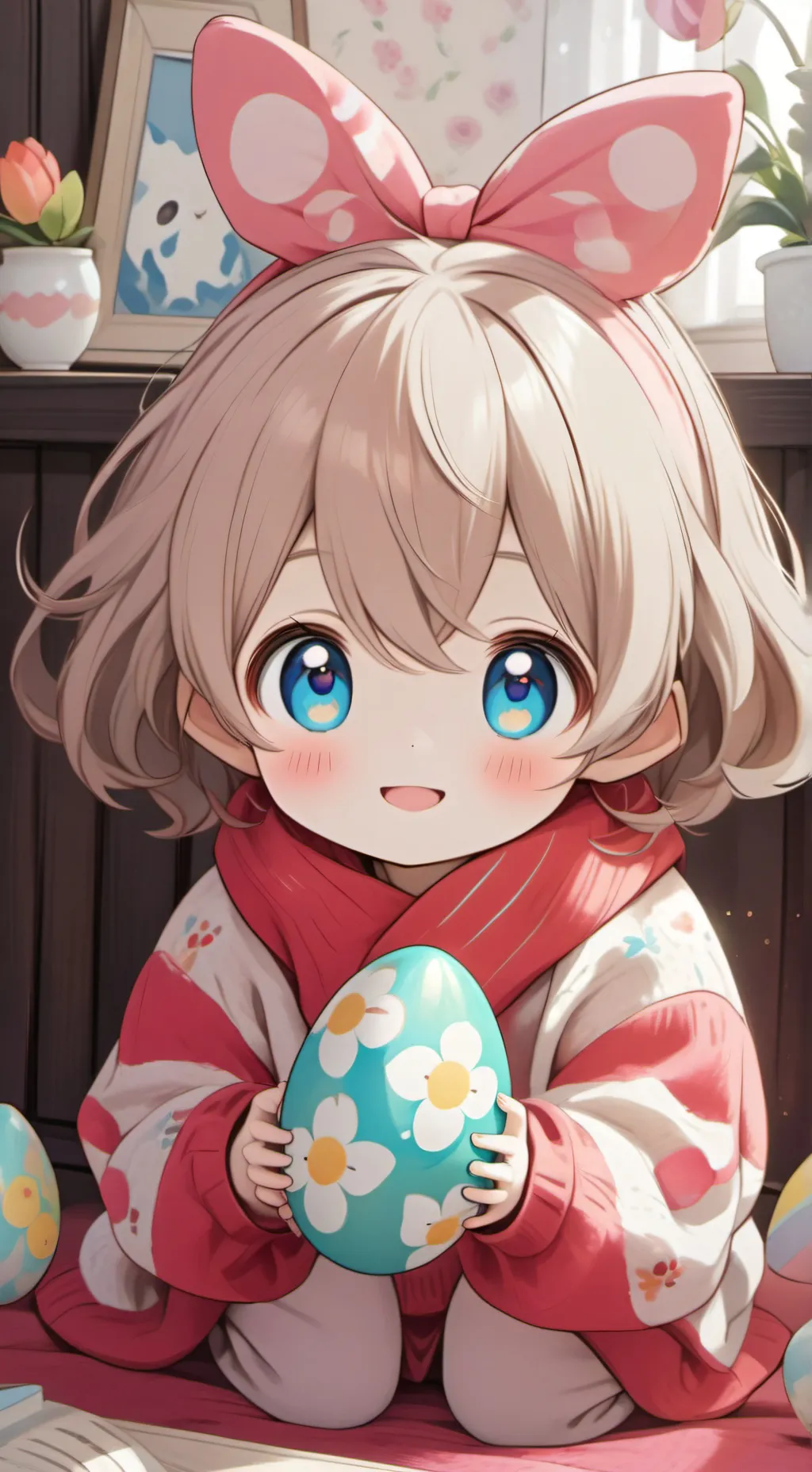 ai character: Speckled Egg Spiri background