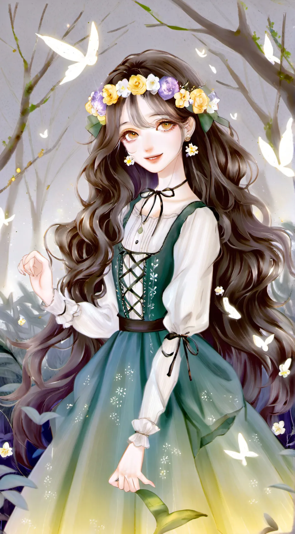 ai character: Lila background