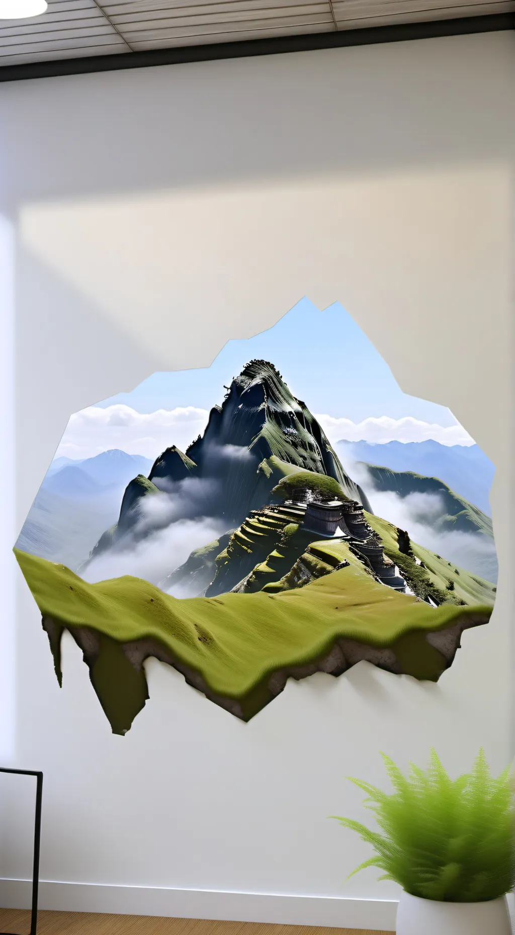 ai character: The hiking trip background