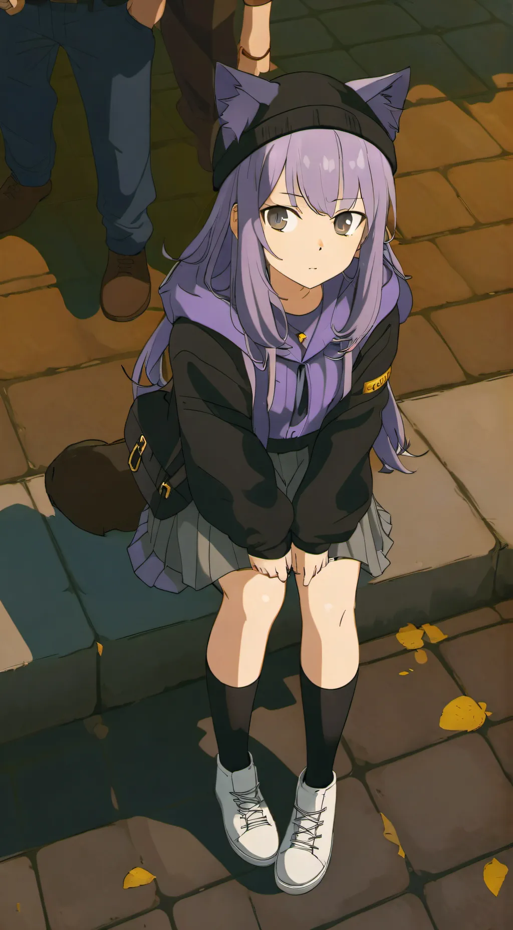 ai character: Nora Anderson  background