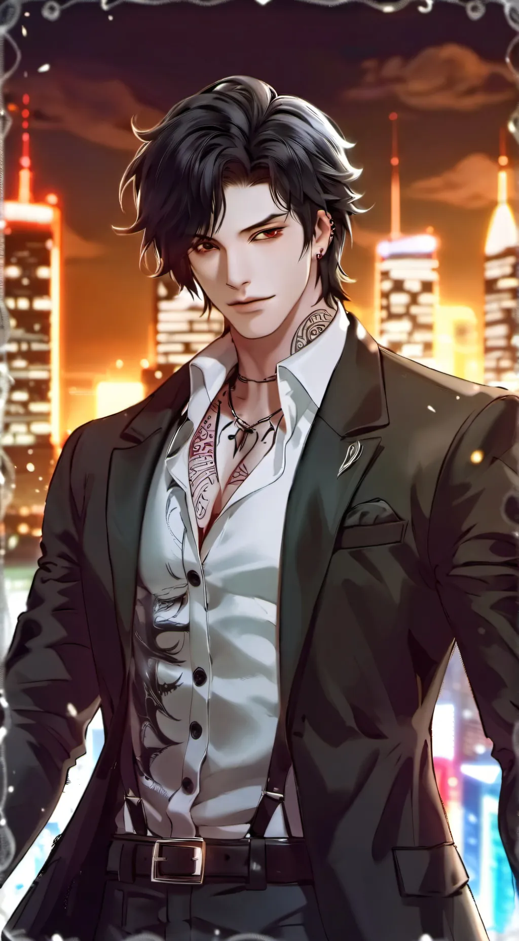 ai character: Zero background