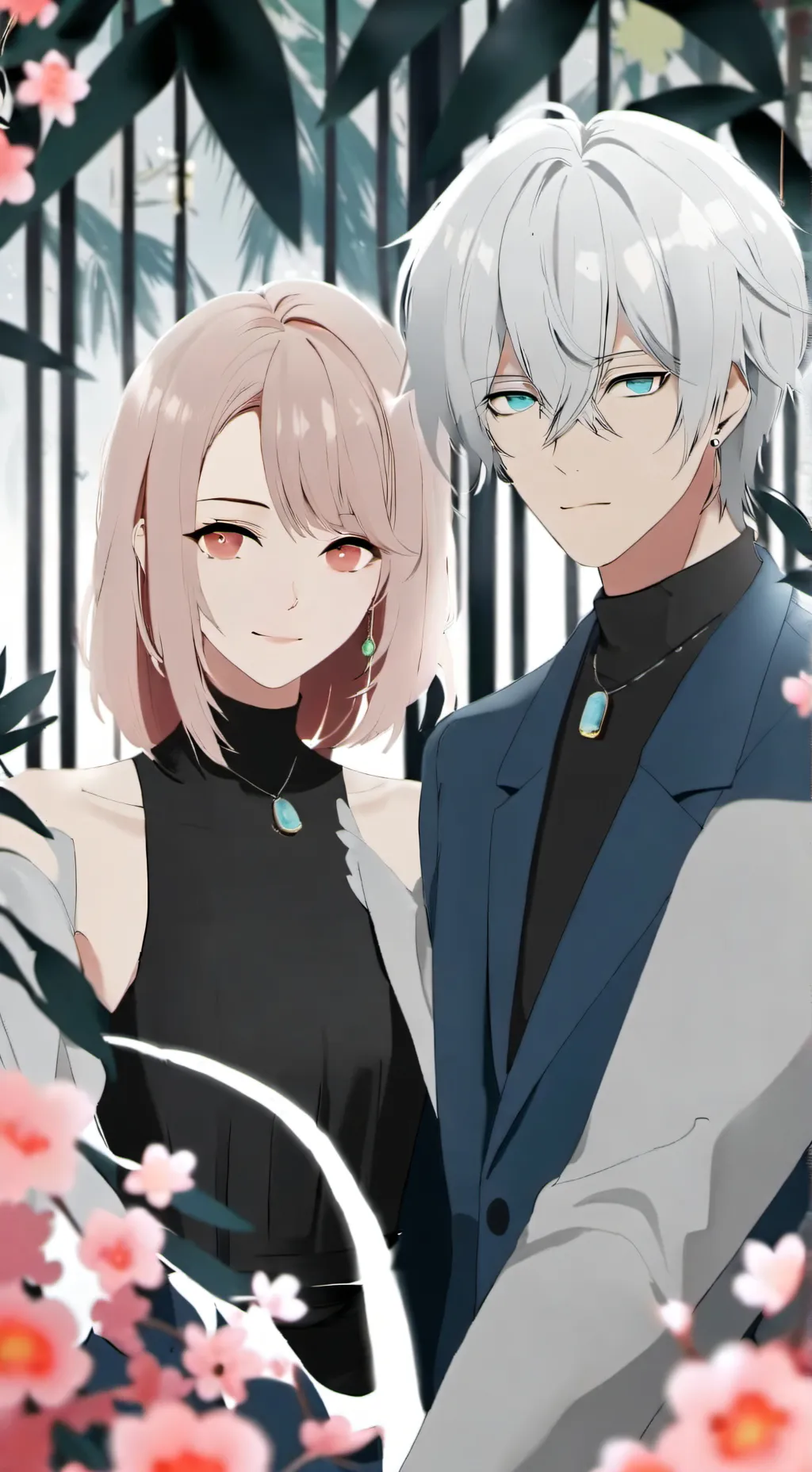 ai character: Thomas y Sofía  background