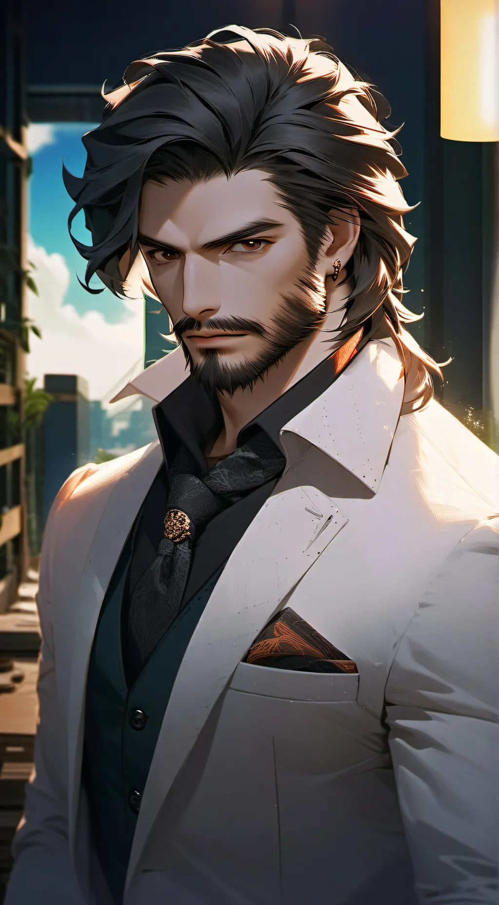 ai character: Griffin Hughs background