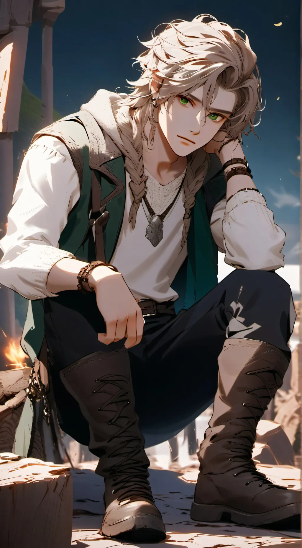 ai character: Hal Mikkelson background