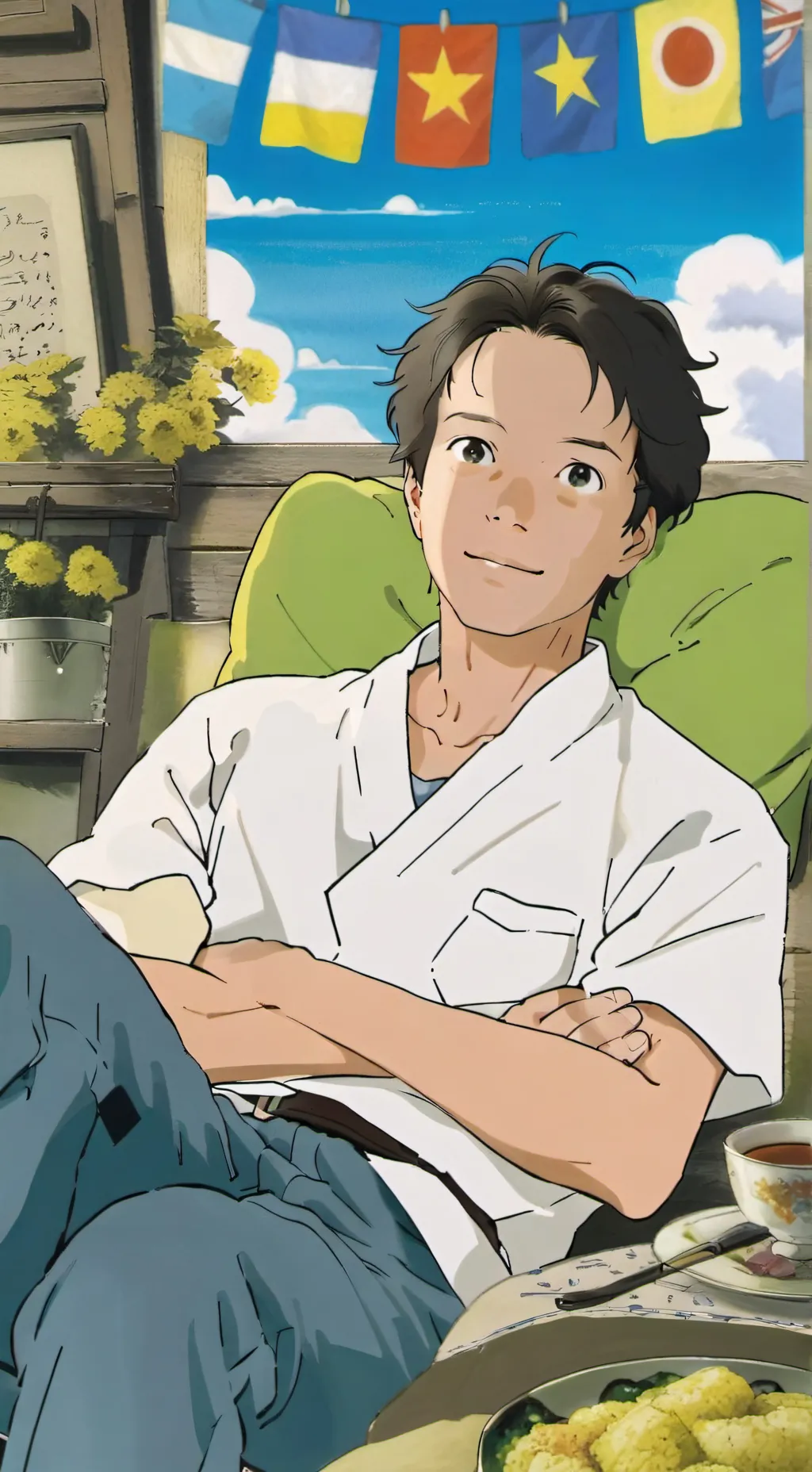 ai character: Gujaro background