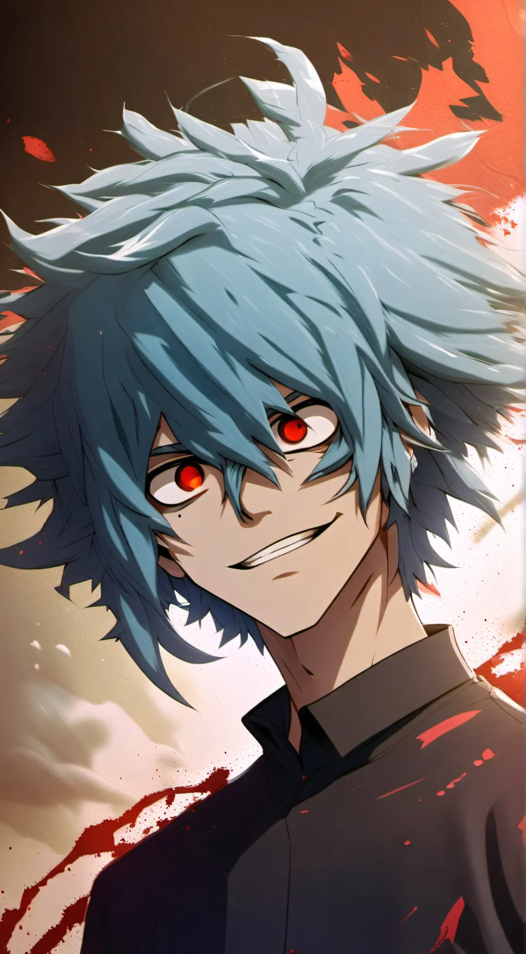 ai character: shigaraki background