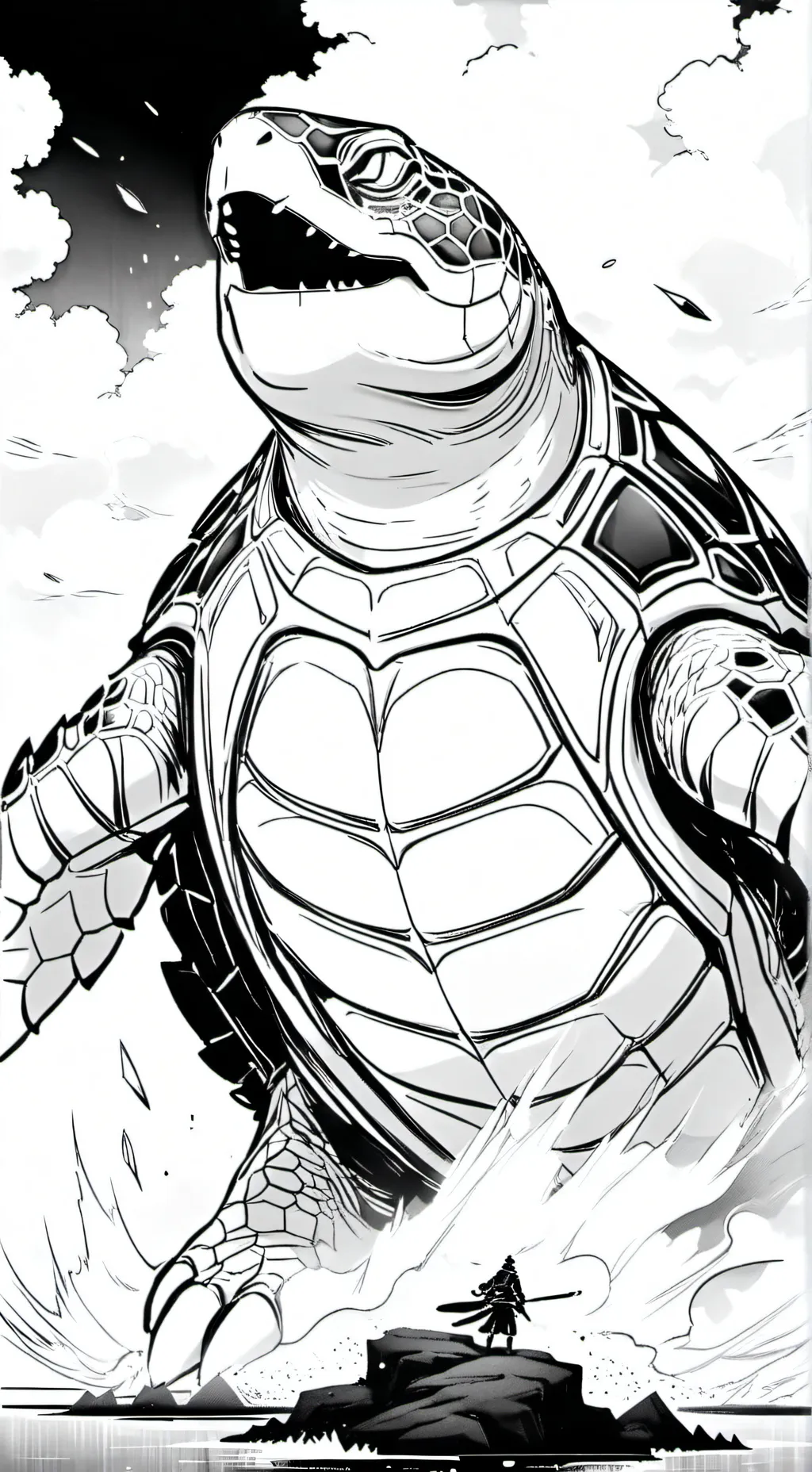 ai character: Gamera background