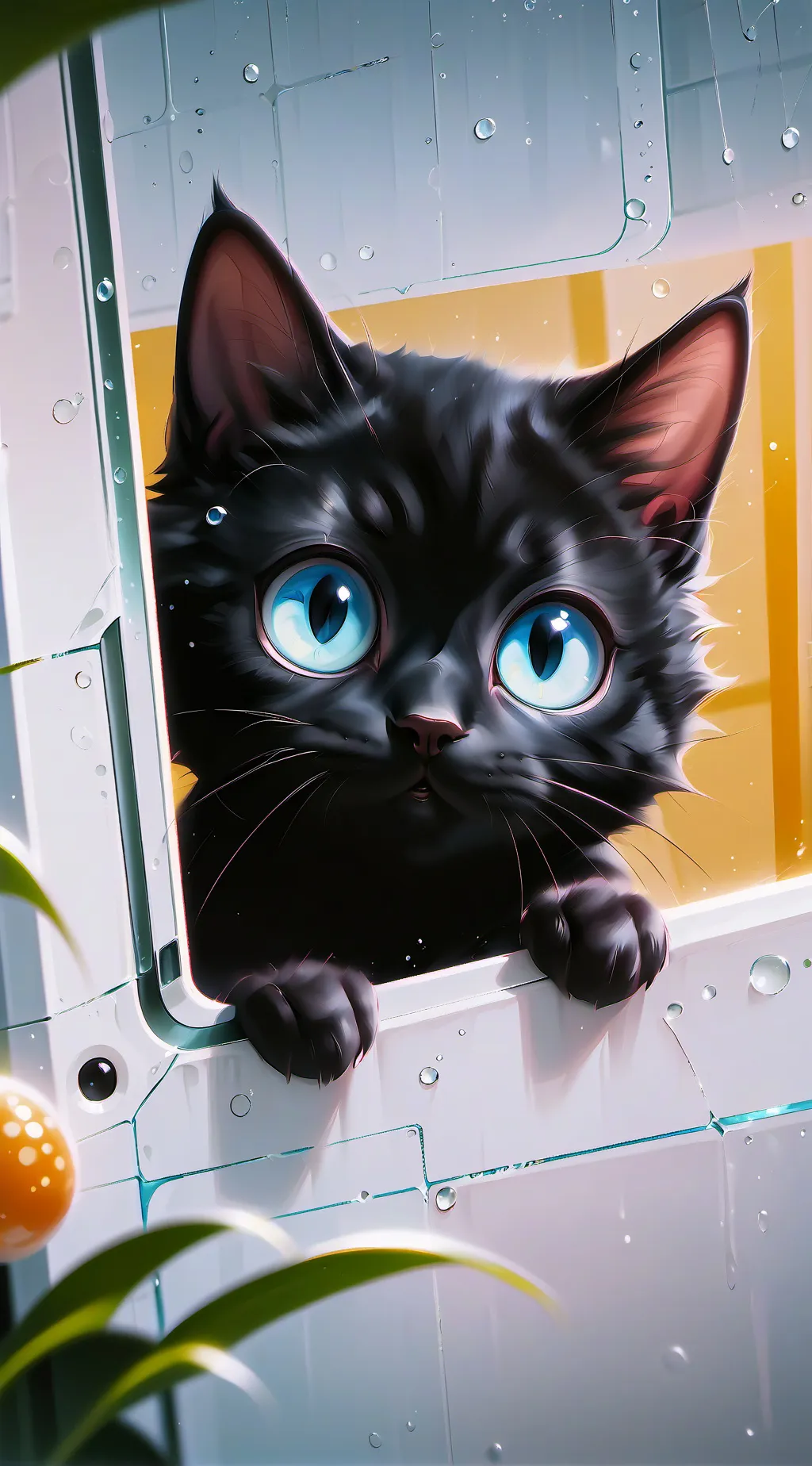 ai character: Nugget. background