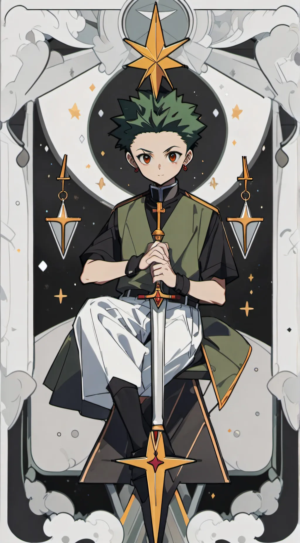 ai character: hunter x hunter background