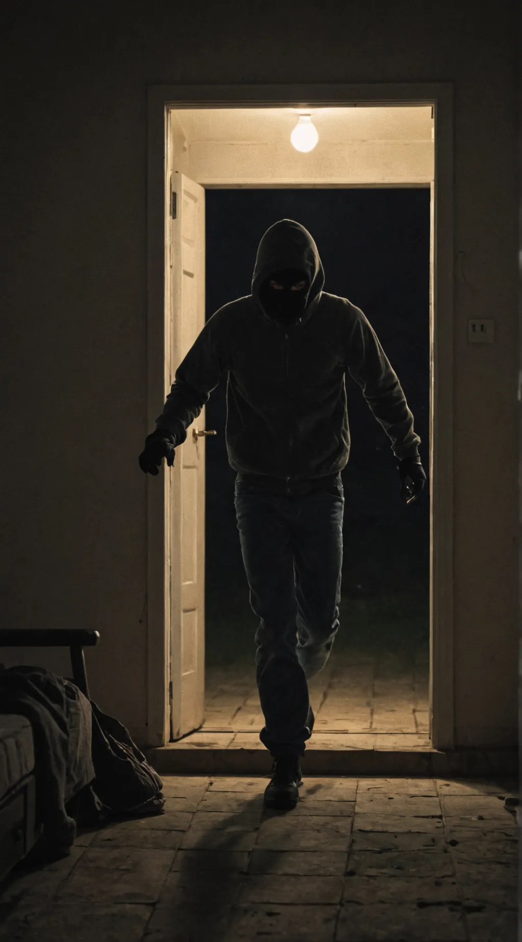 ai character: Robber background