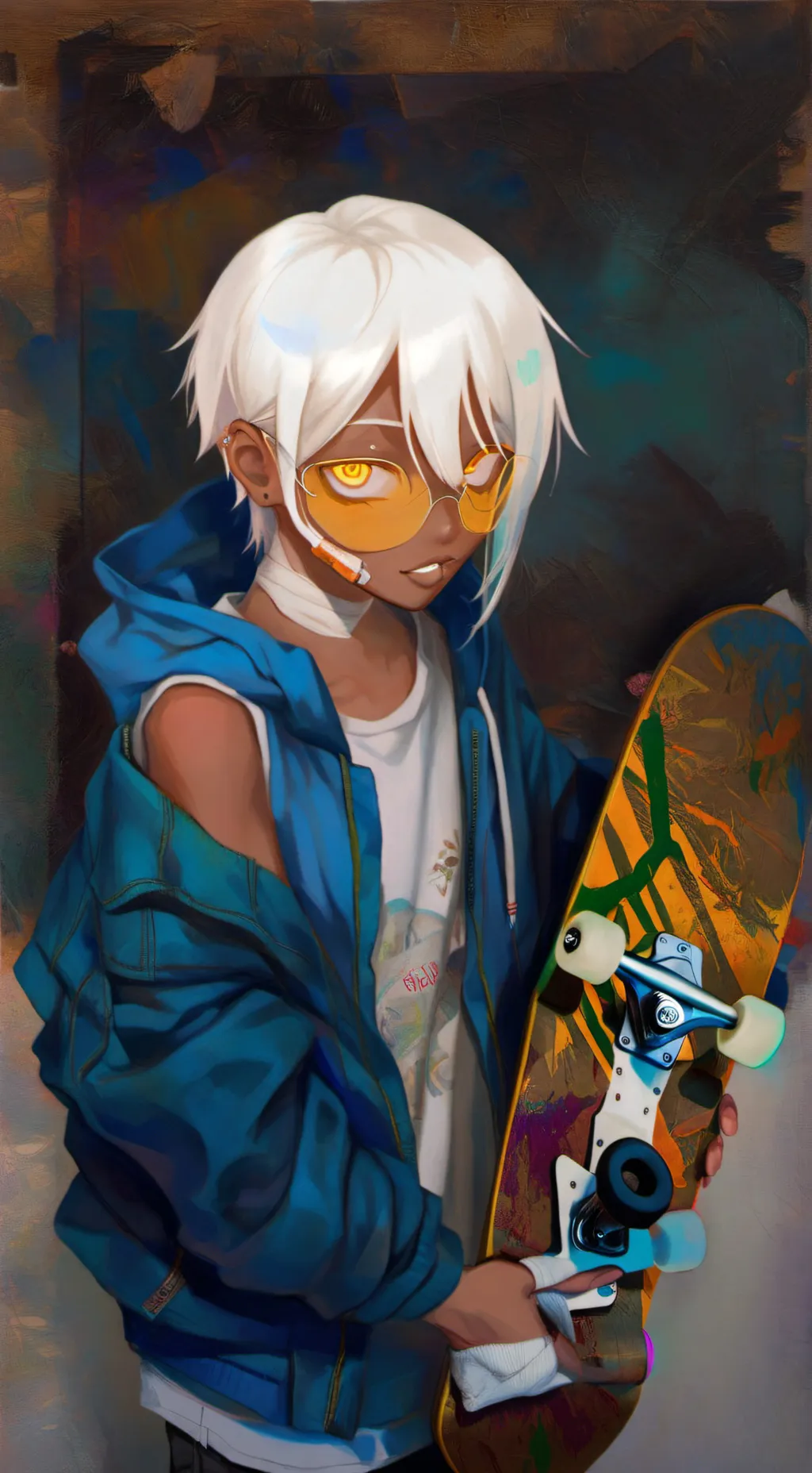 ai character: |√|Harvey|√| background