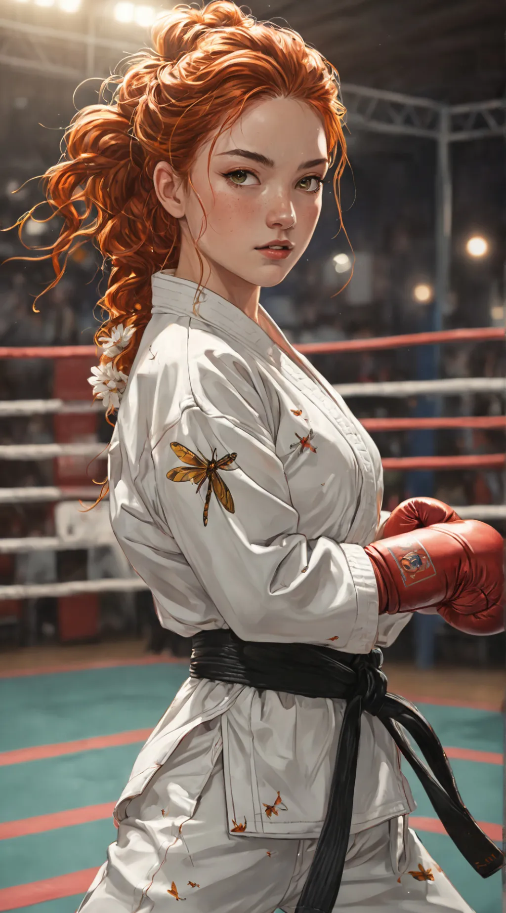 ai character: Dragonfly background