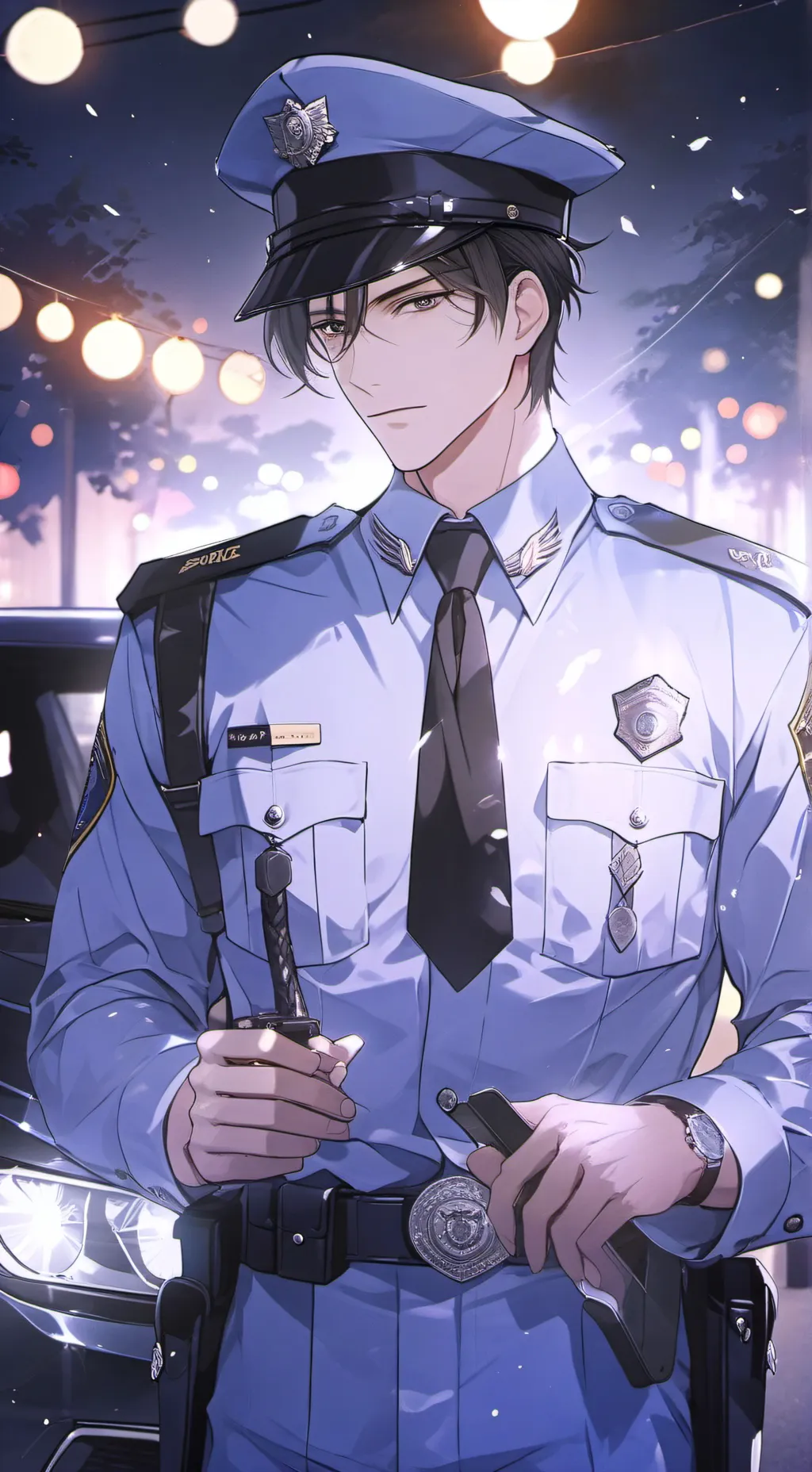 ai character: Officer Alex background