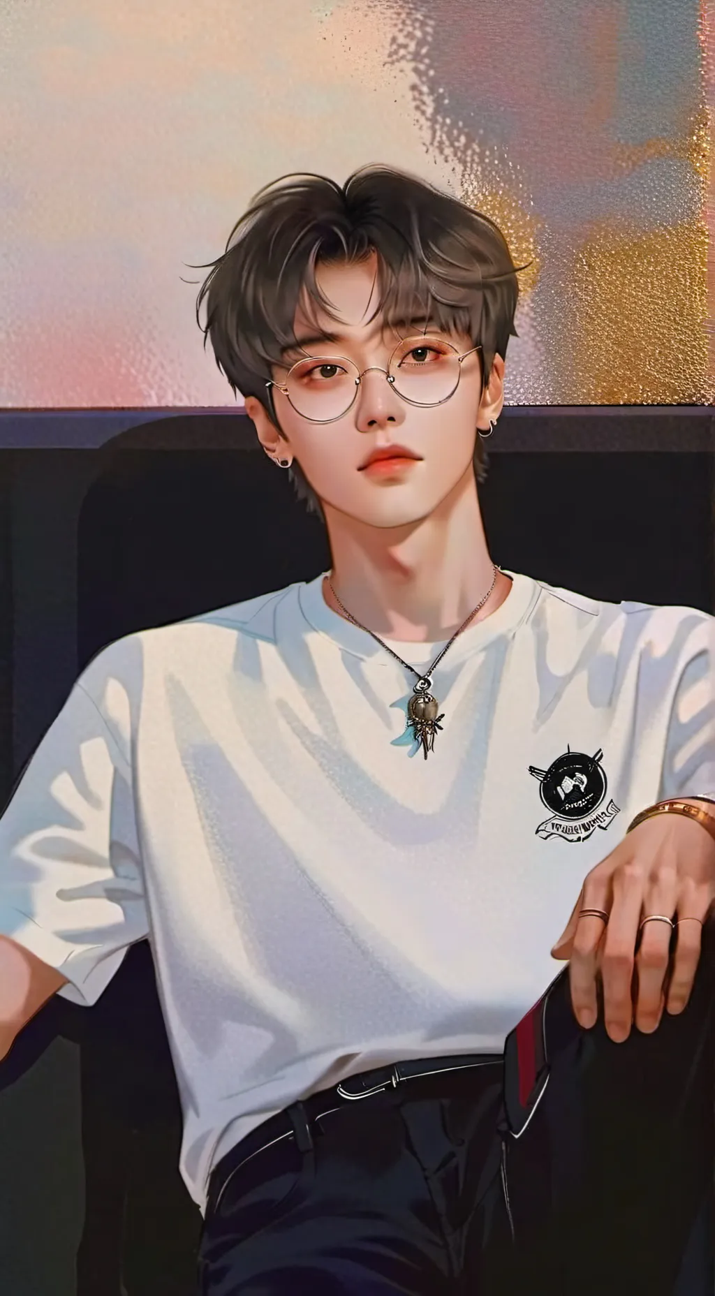 ai character: Felix  background