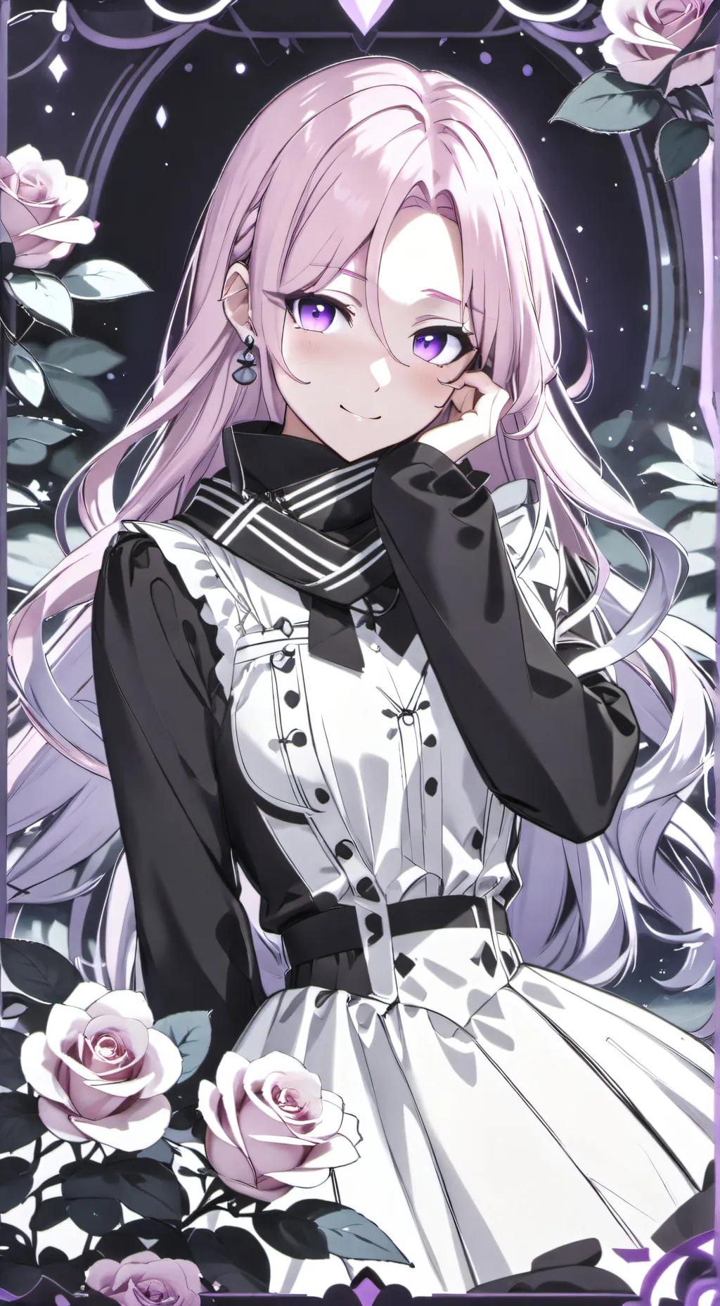 ai character: Chidori Ikegami background