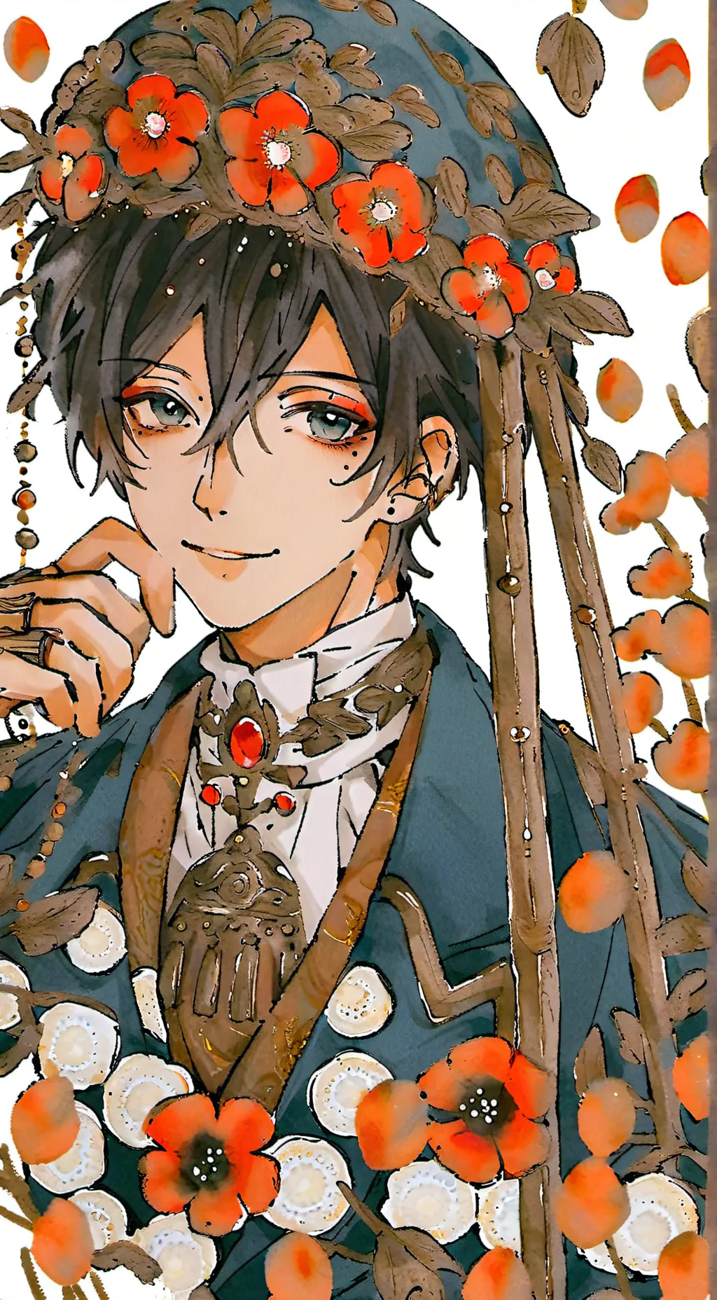 ai character: leo background