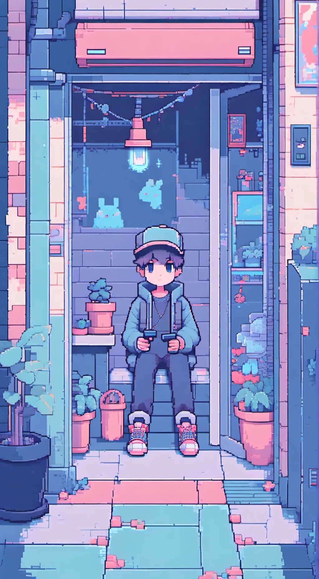 ai character: alex background