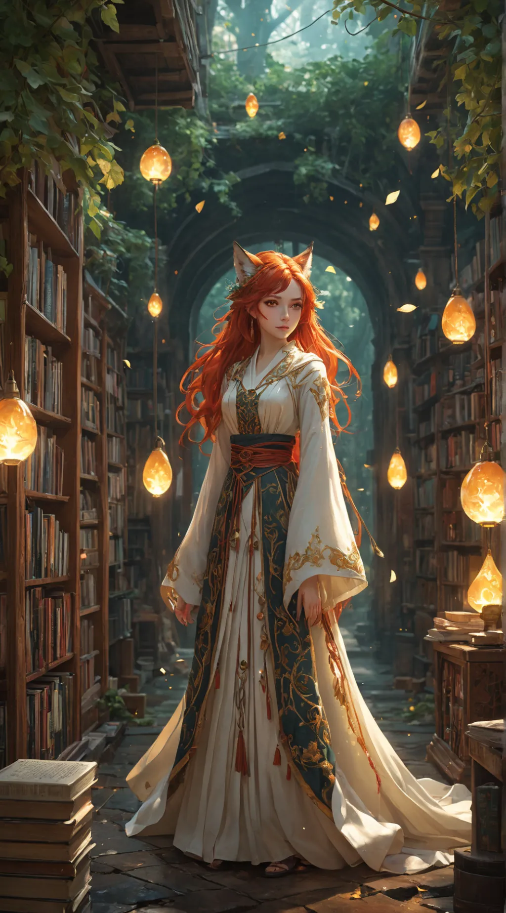 ai character: emma background