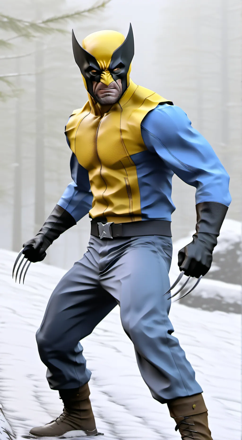 ai character: wolverine's kid background