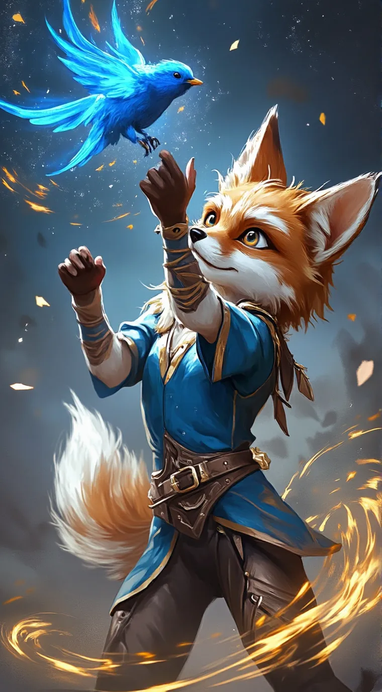 ai character: The Fox Prince background