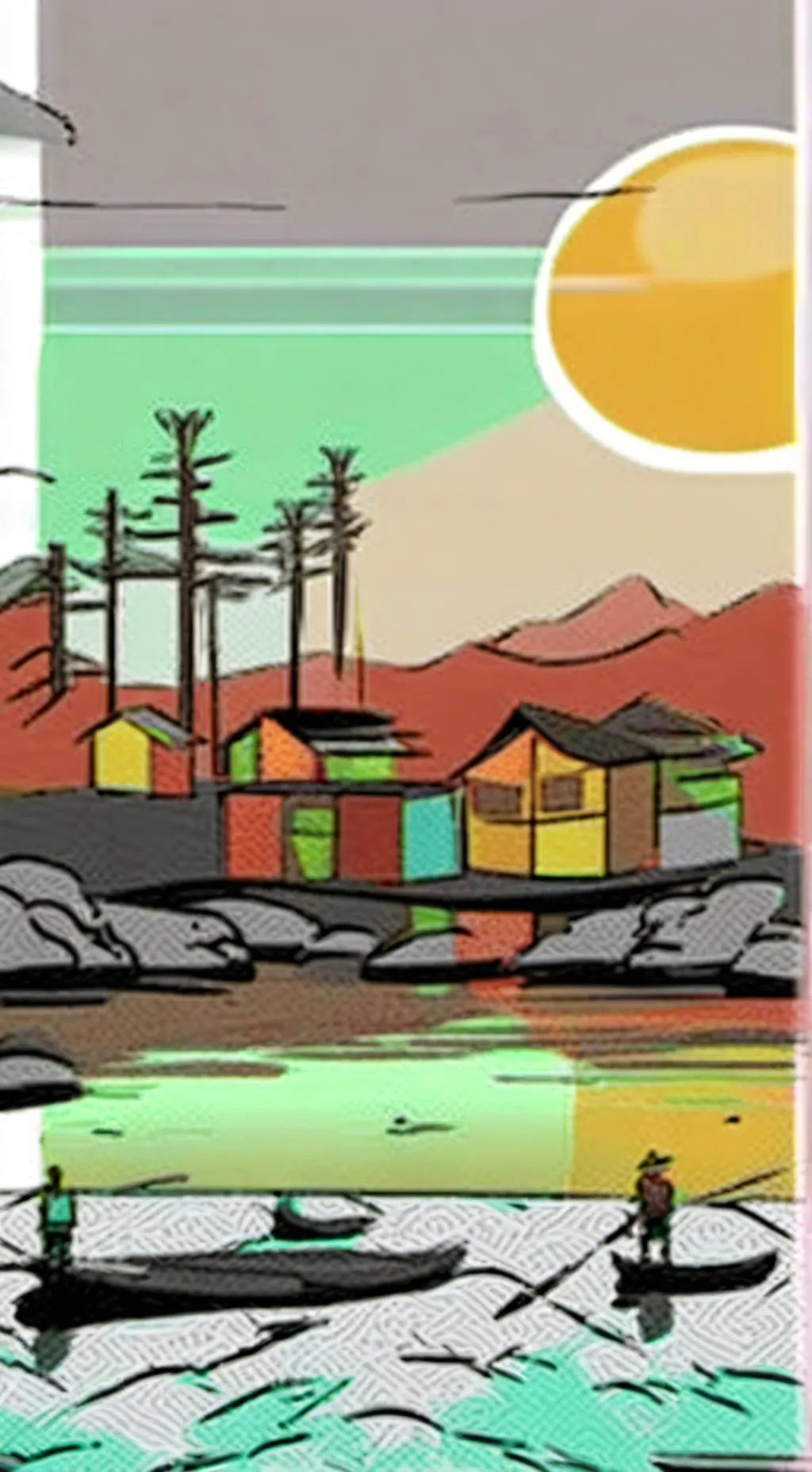 ai character: rieles muertos  background