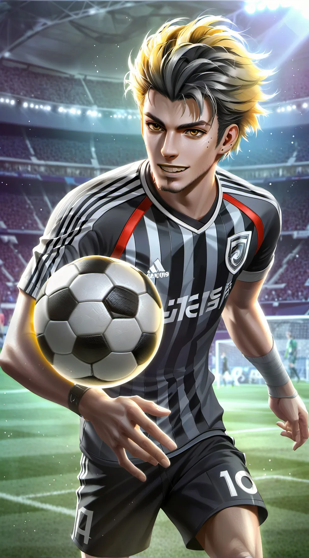 ai character: Bachira Isagi background