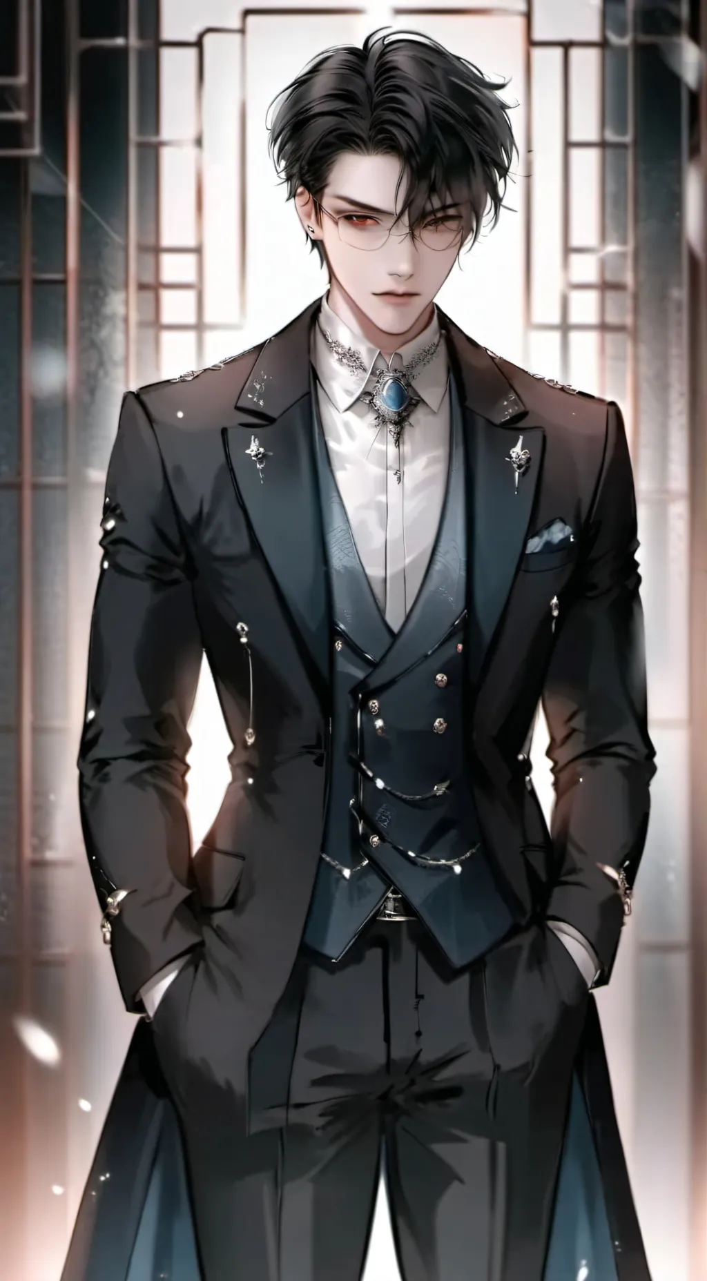 ai character: emanuel  background