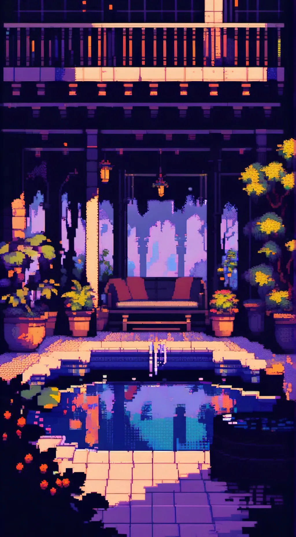 ai character: fandom pool!! background