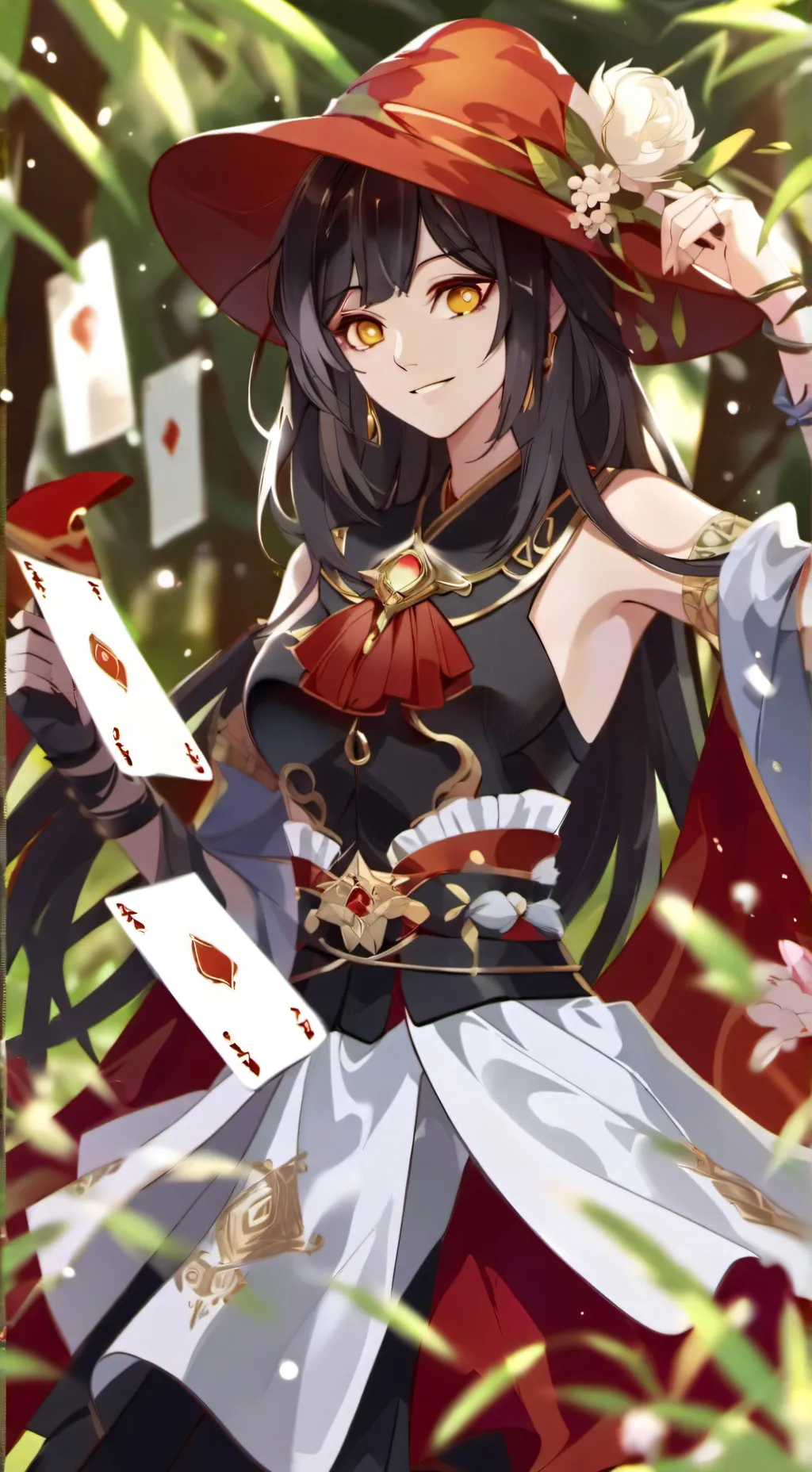 ai character: †secreto† 🐺🦊 background