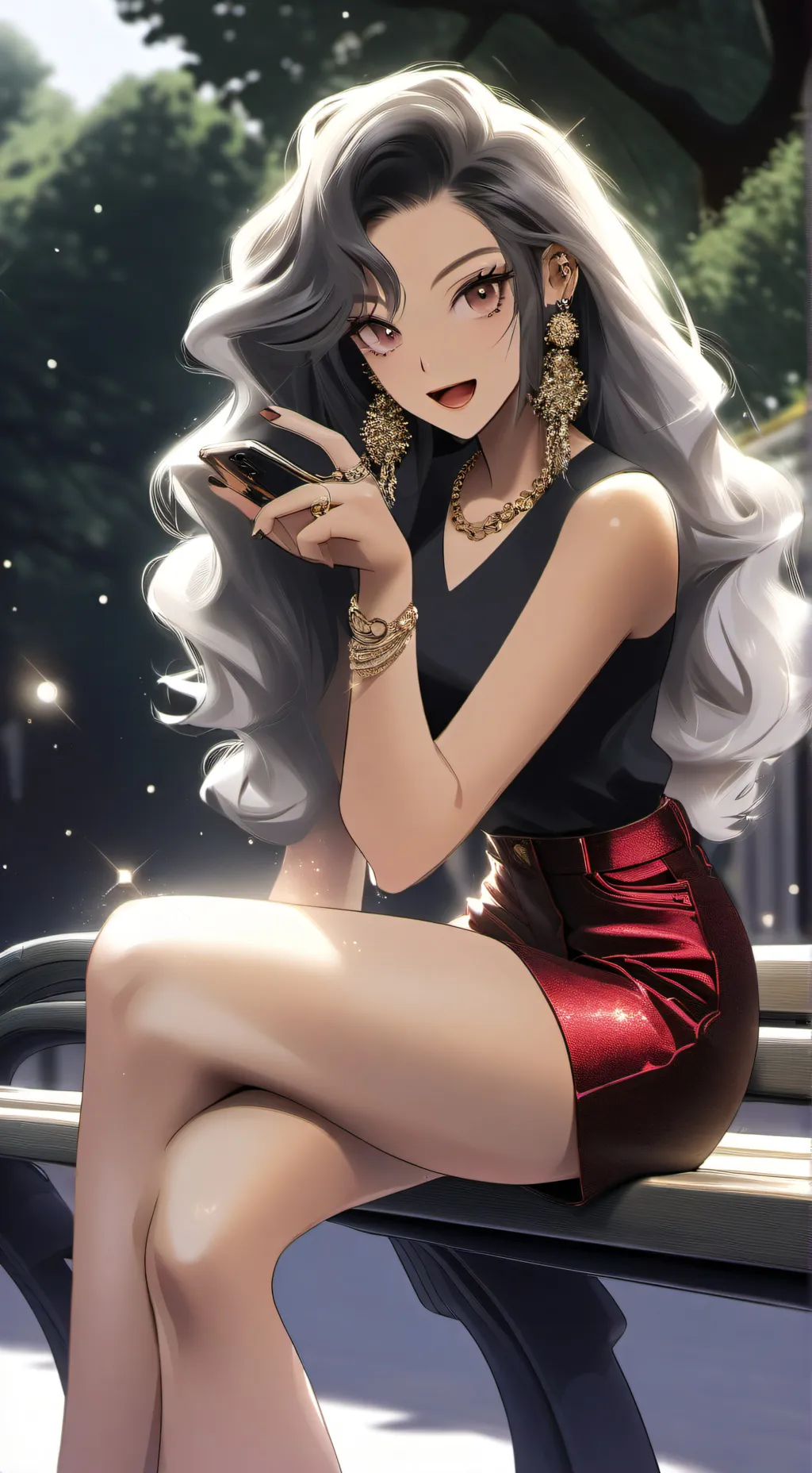 ai character: amanda background