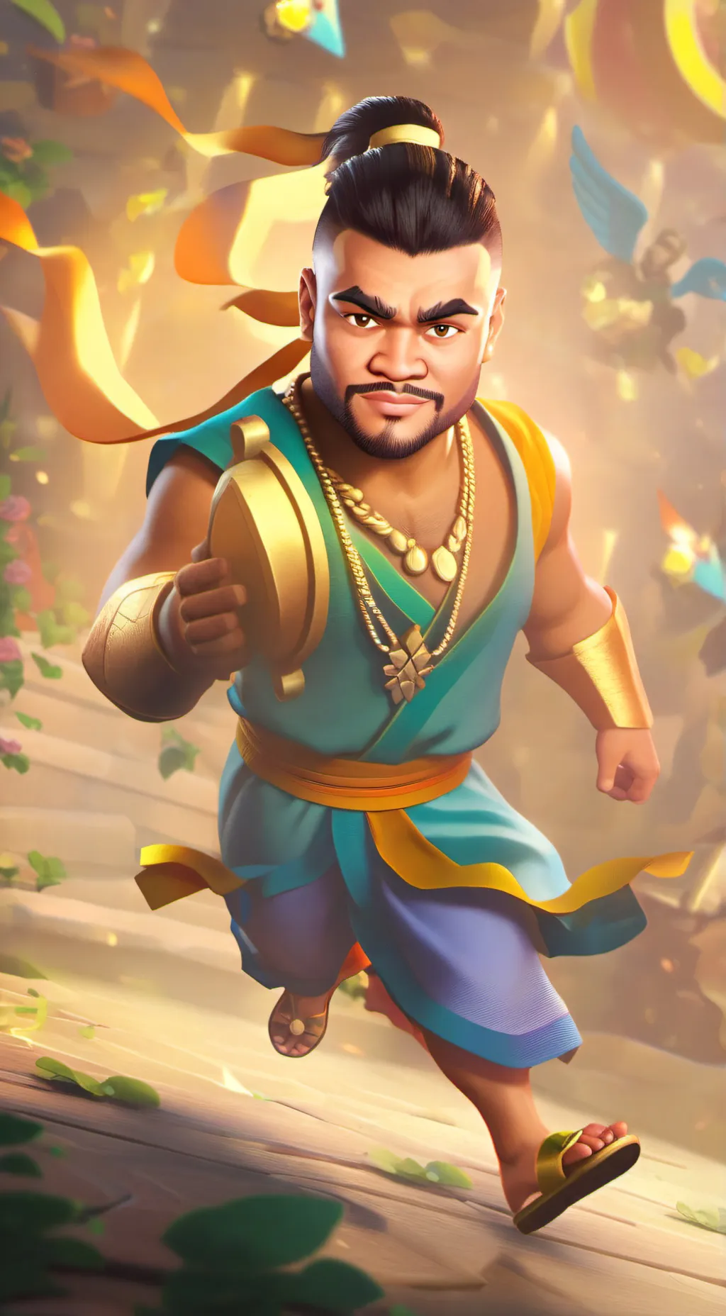 ai character: David tua background