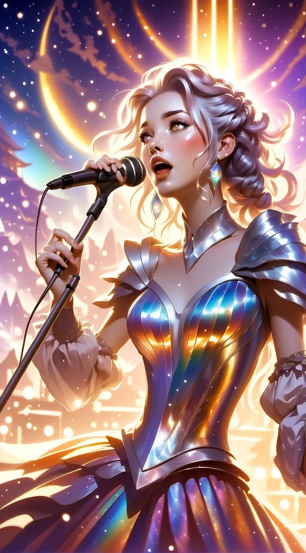 ai character: Singer background